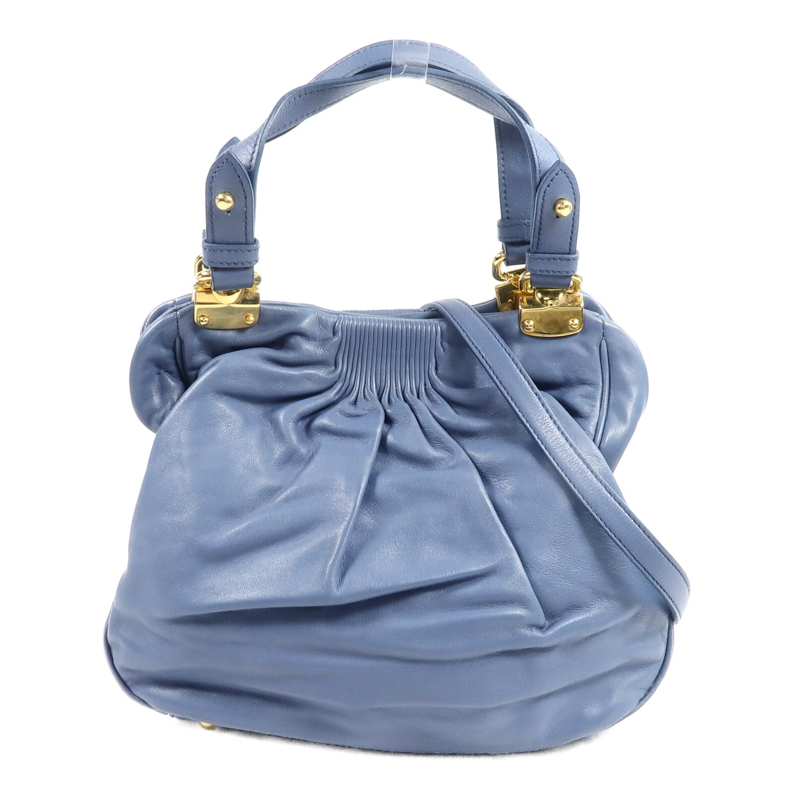 Miu Miu 牛皮皮革2 Way Shoulder Bag手挽肩背兩用袋