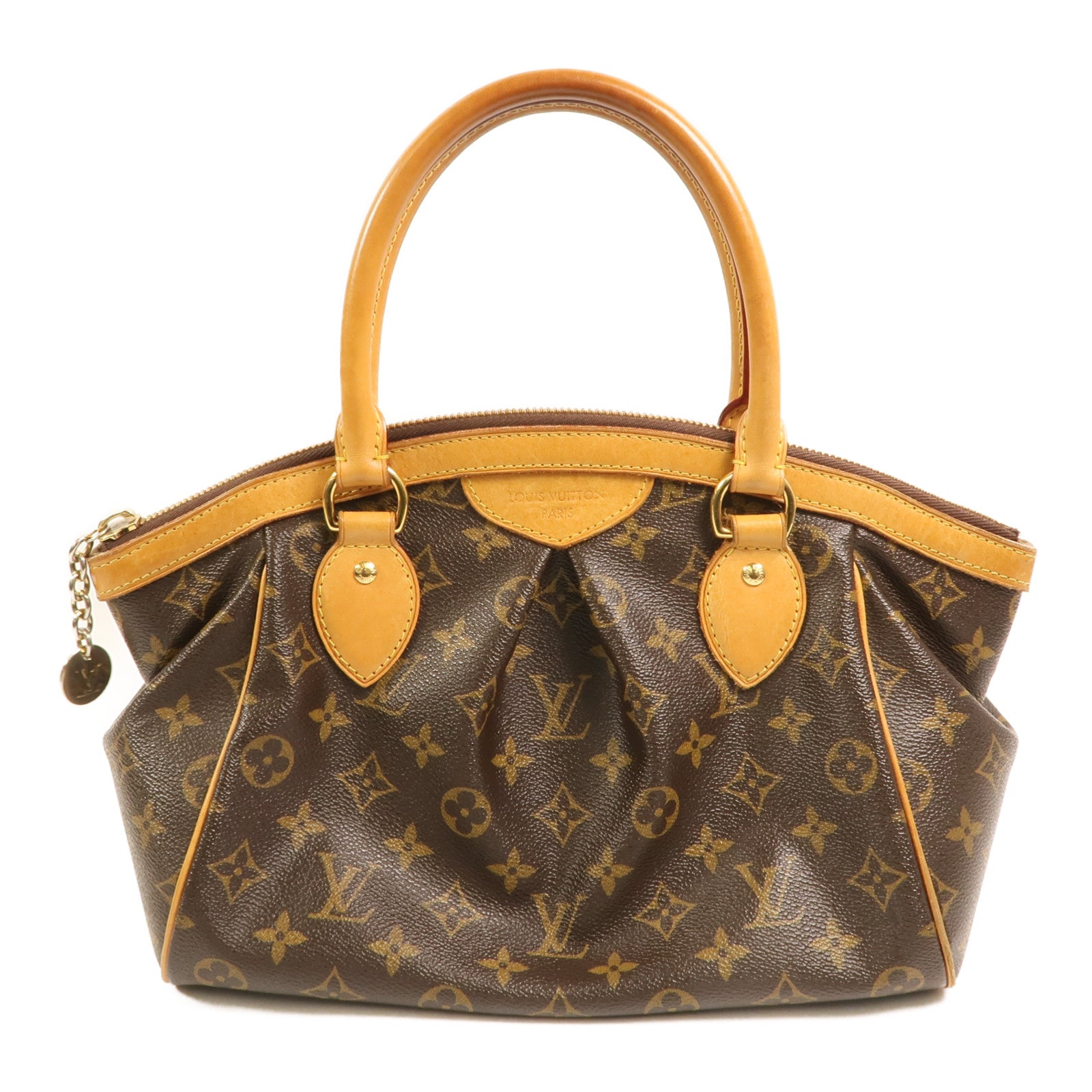 LOUIS VUITTON Monogram Tivoli PM金扣手挽袋