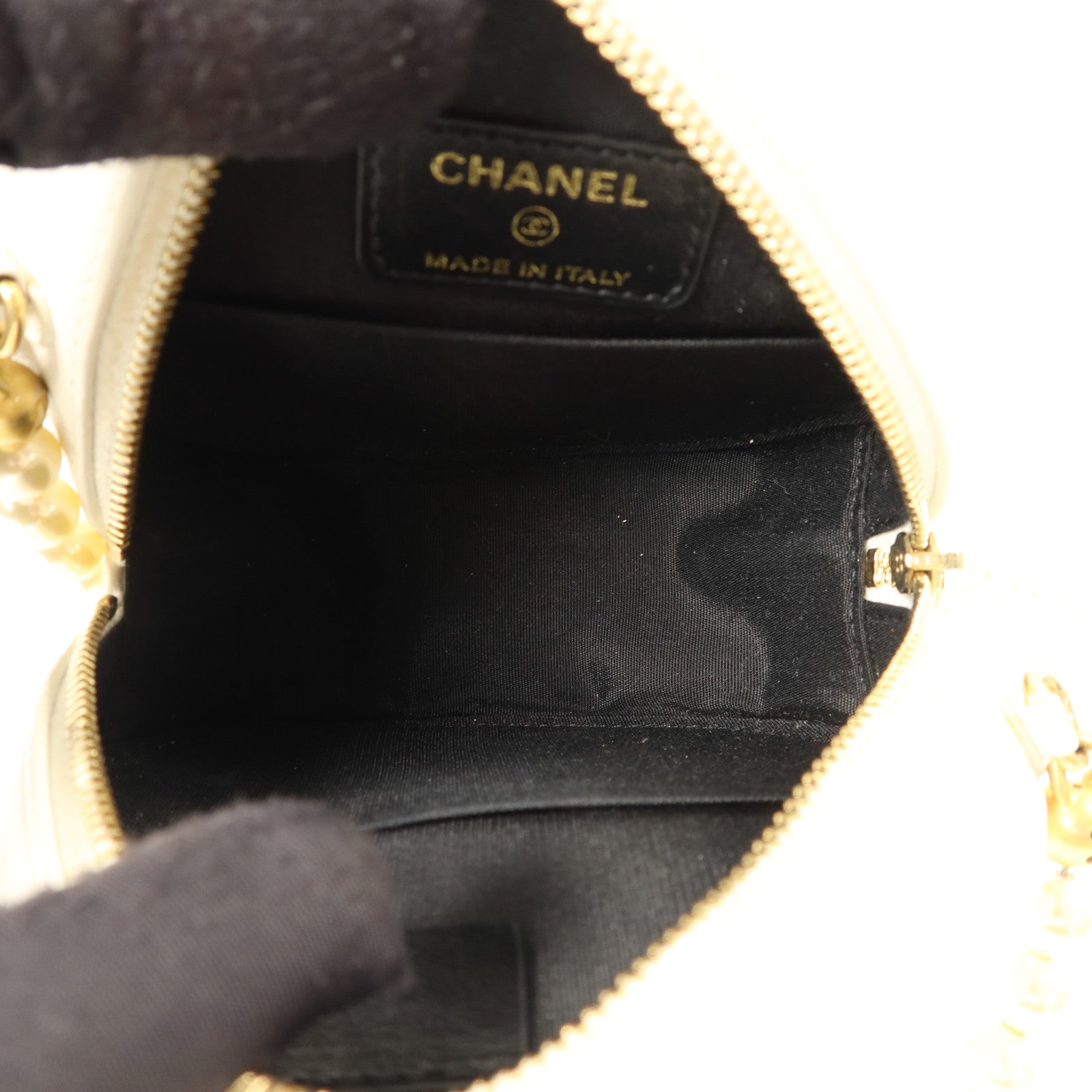 CHANEL 羊皮皮革Shoulder Bag金扣肩背袋