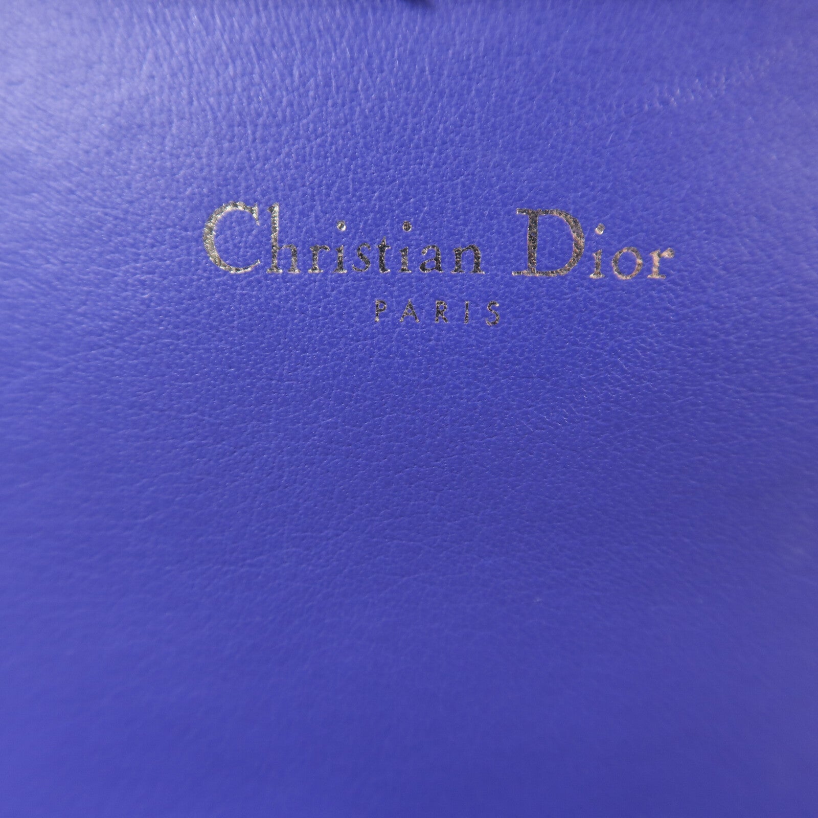 Dior 漆皮皮革Miss Dior Promenade Pouch銀扣鏈帶肩背袋