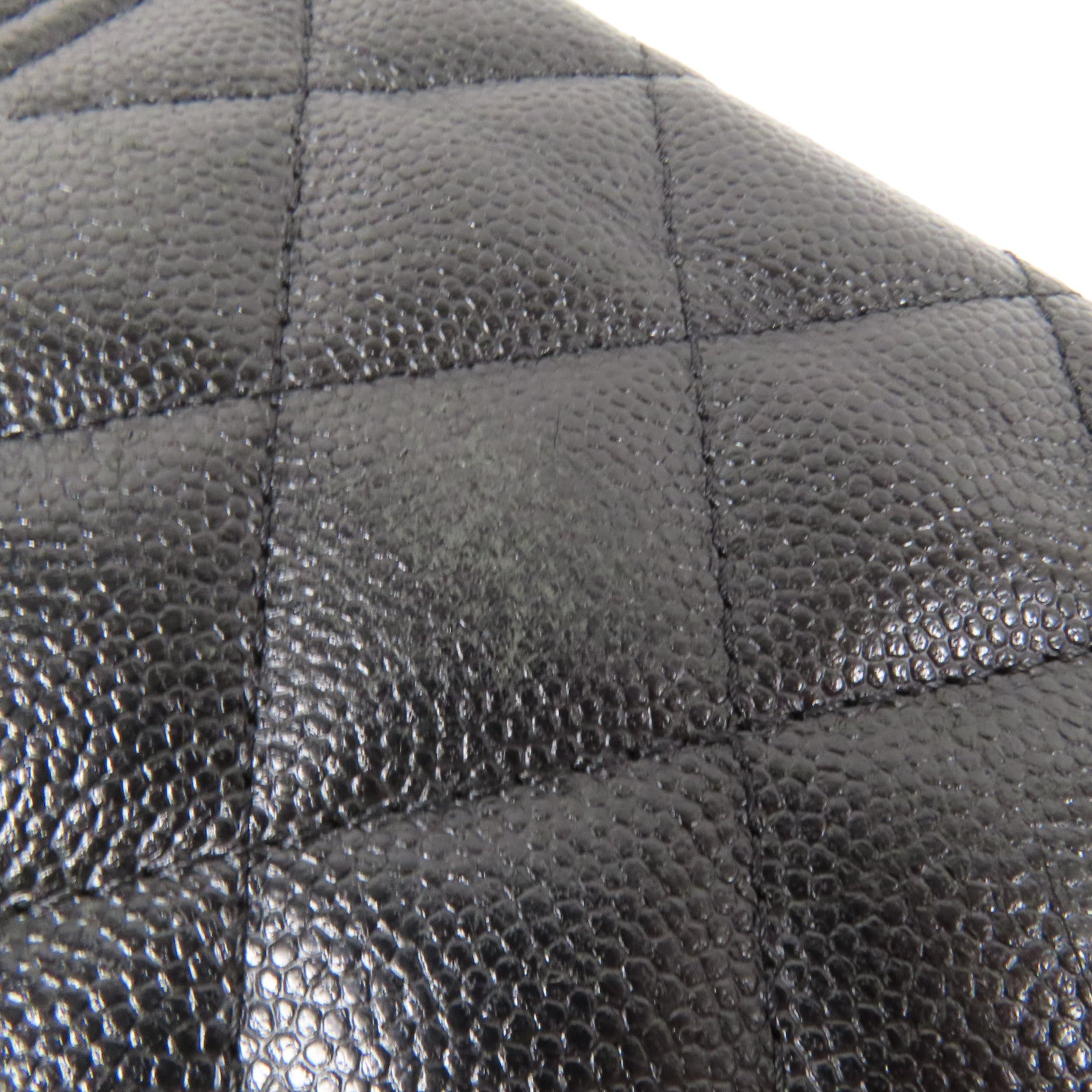 CHANEL 牛皮皮革Boy WOC金扣鏈帶肩背袋