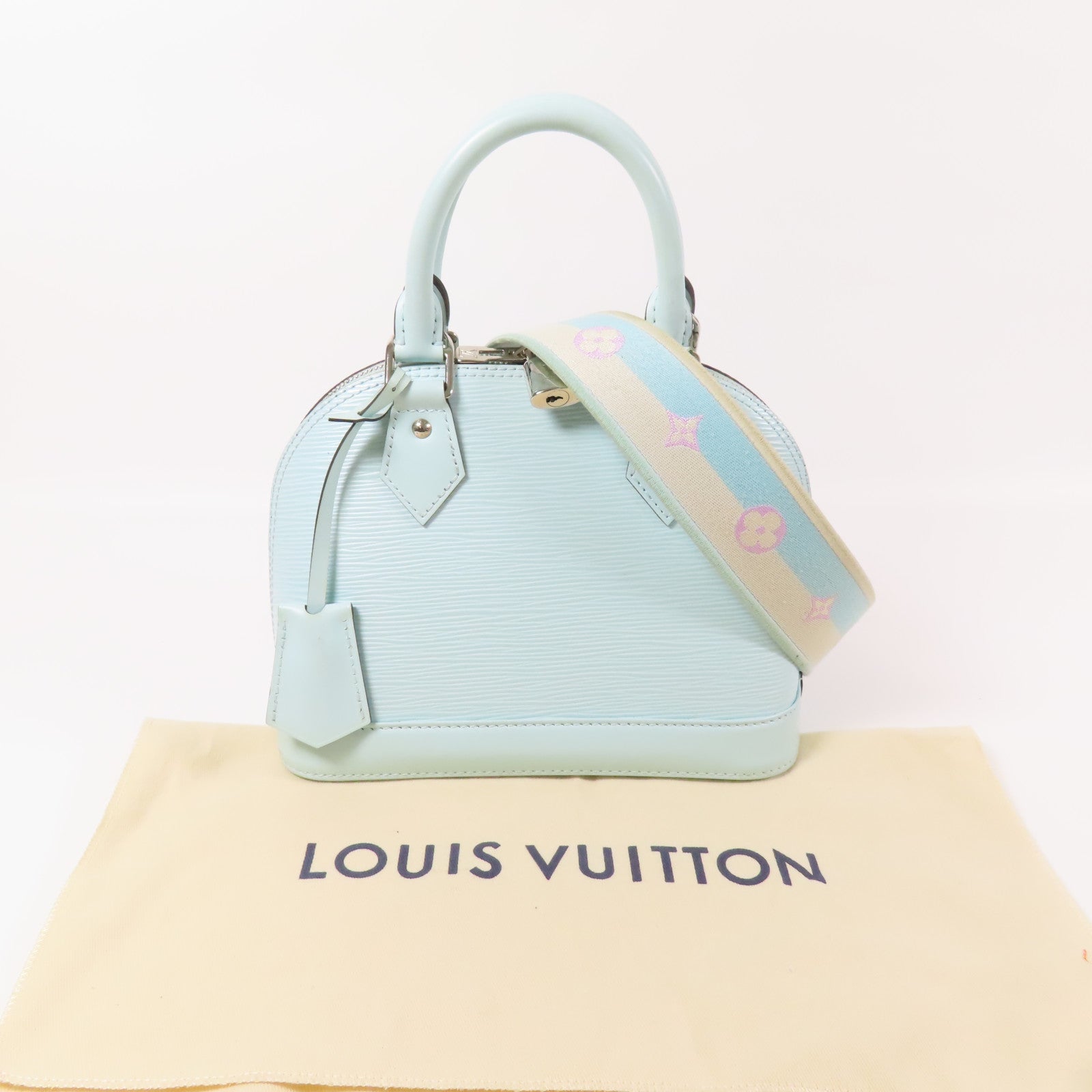 LOUIS VUITTON 【激減優惠】Epi Alma BB銀扣手挽肩背兩用袋