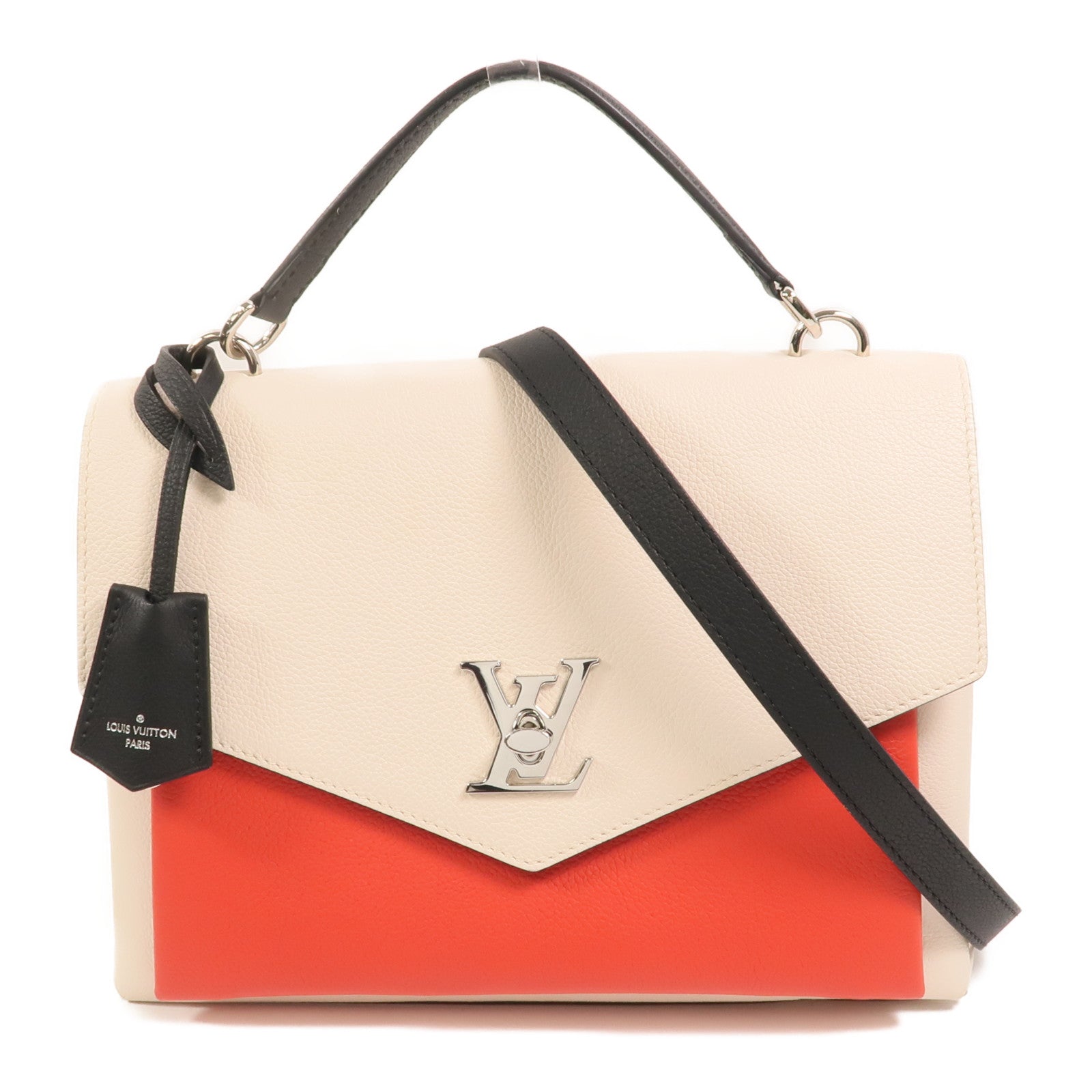 LOUIS VUITTON 牛皮皮革My Lock Me手挽肩背兩用袋