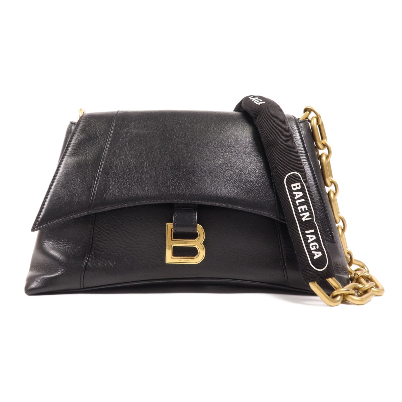 BALENCIAGA 牛皮皮革Shoulder Bag金扣肩背袋