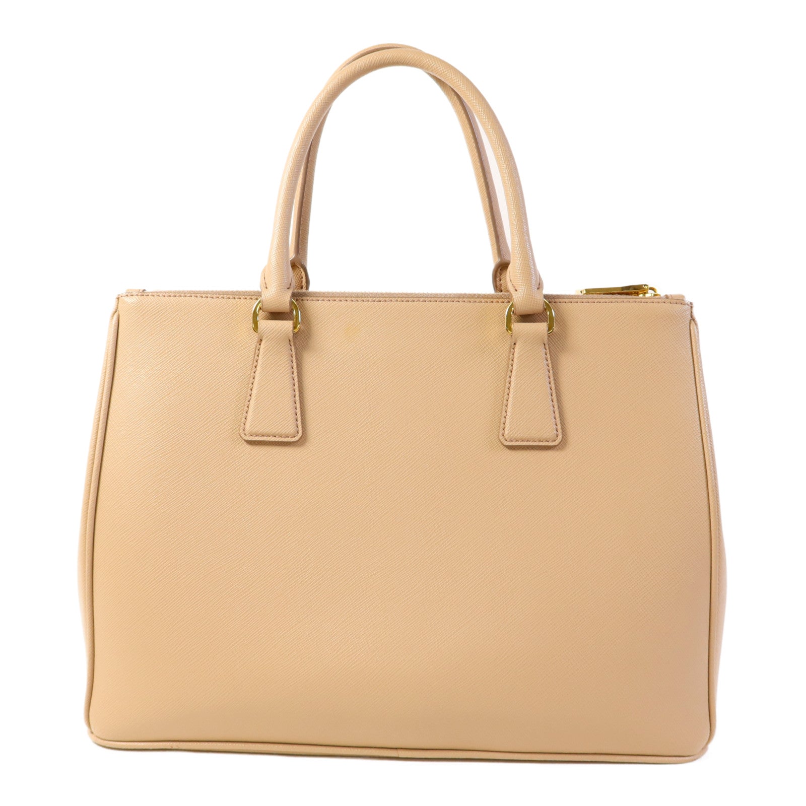 PRADA Saffiano皮革Galleria金扣手挽肩背兩用袋