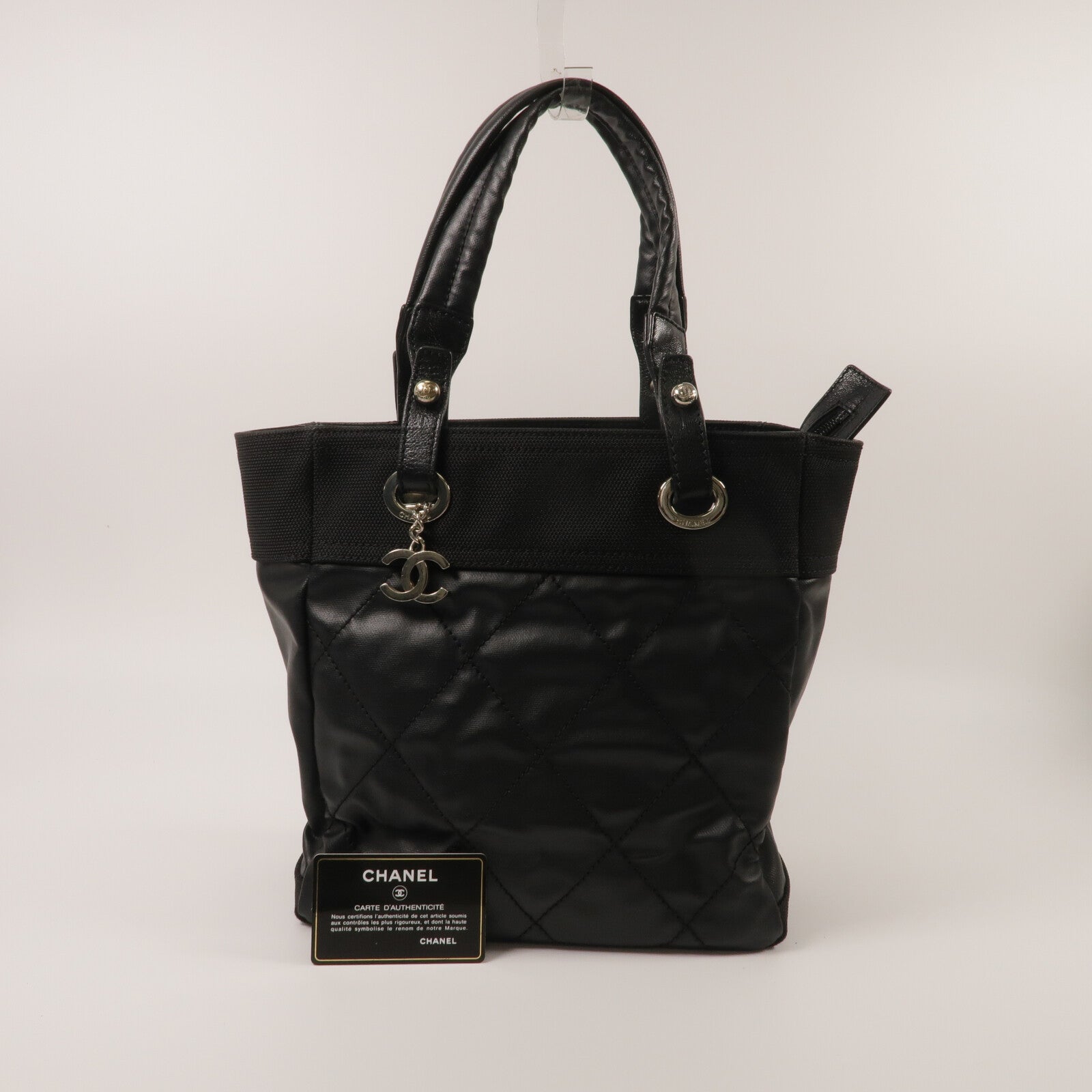 CHANEL 帆布/尼龍Tote Bag肩背袋
