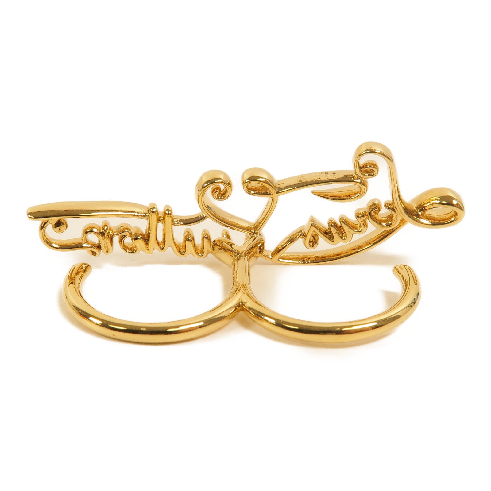 LOUIS VUITTON 金屬Love Affair Double Finger Ring戒指
