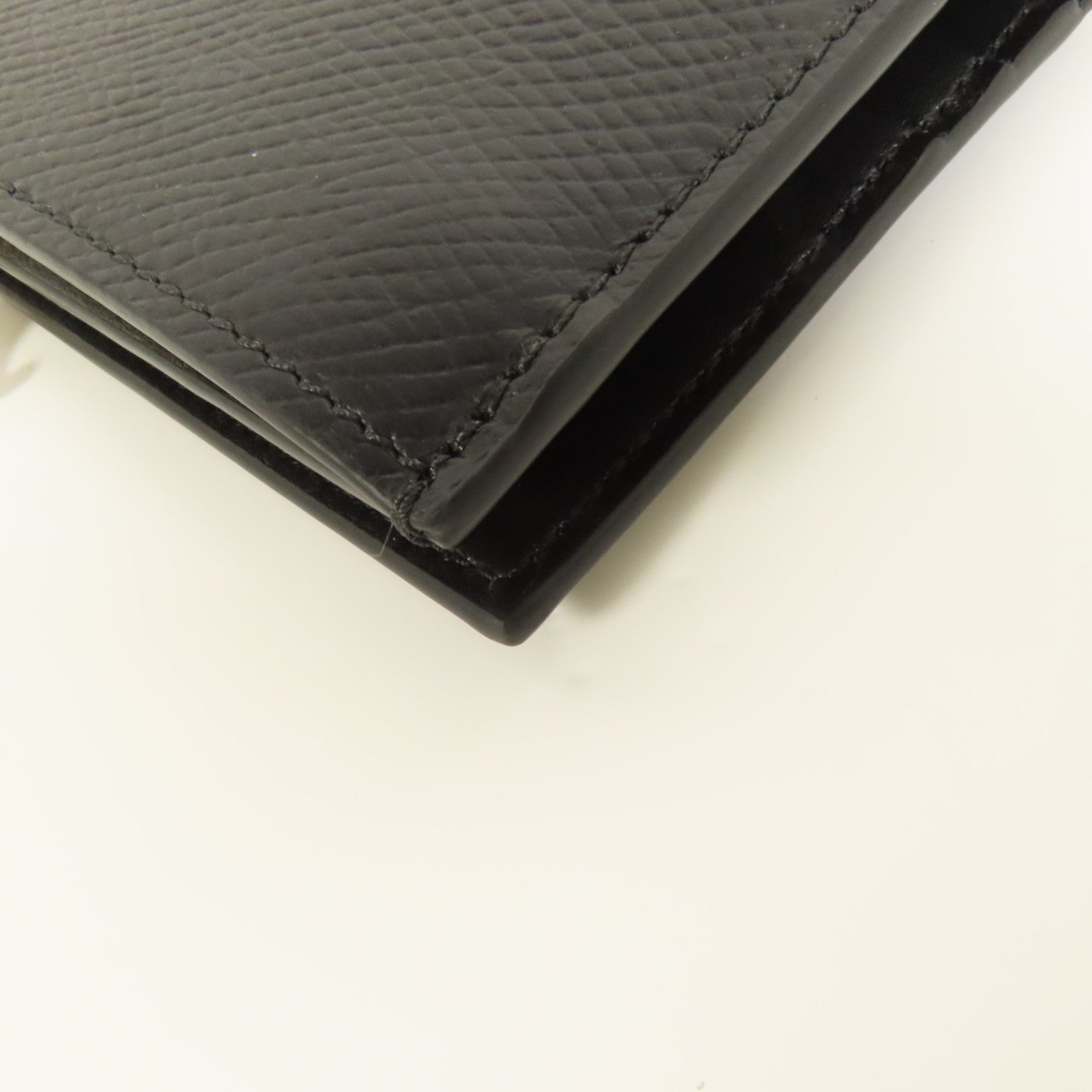 CELINE 牛皮皮革Triomphe Compact Wallet金扣錢包