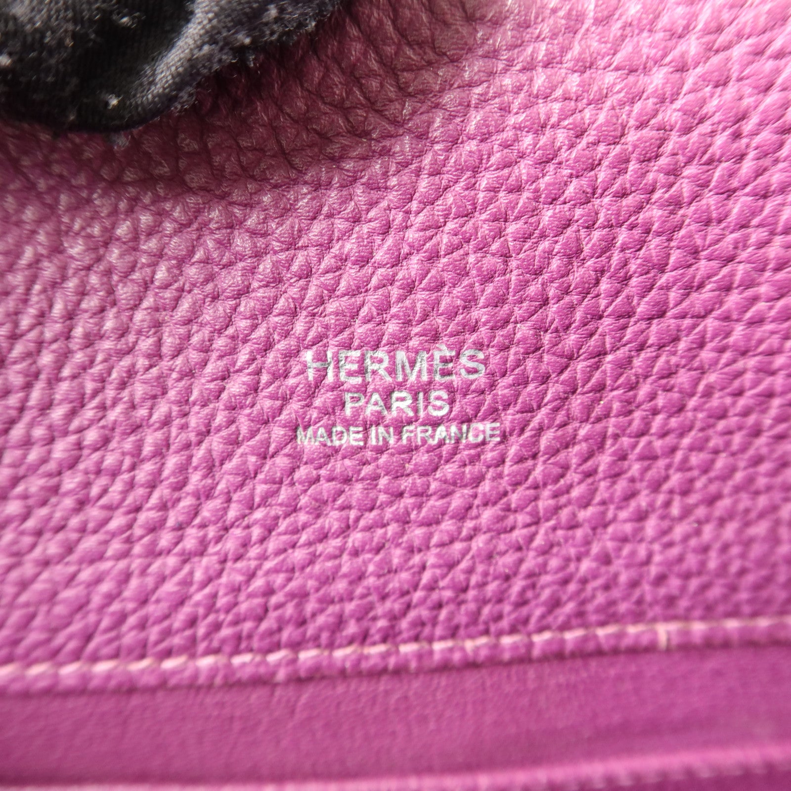 HERMES Clemence皮革So Kelly 22肩背袋Anemone