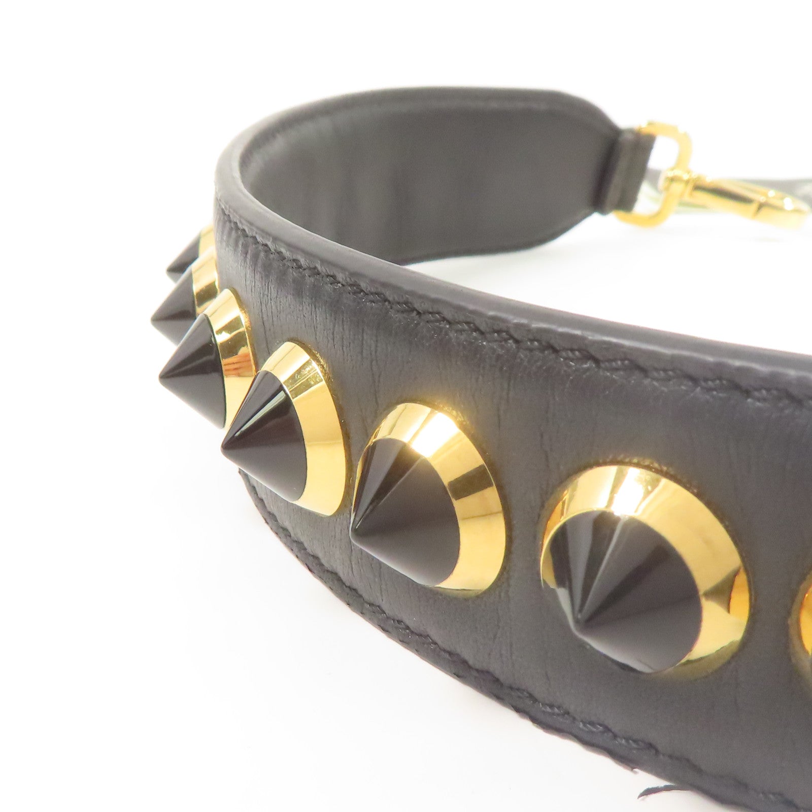 FENDI 【激減優惠】牛皮皮革Strap金扣肩背帶