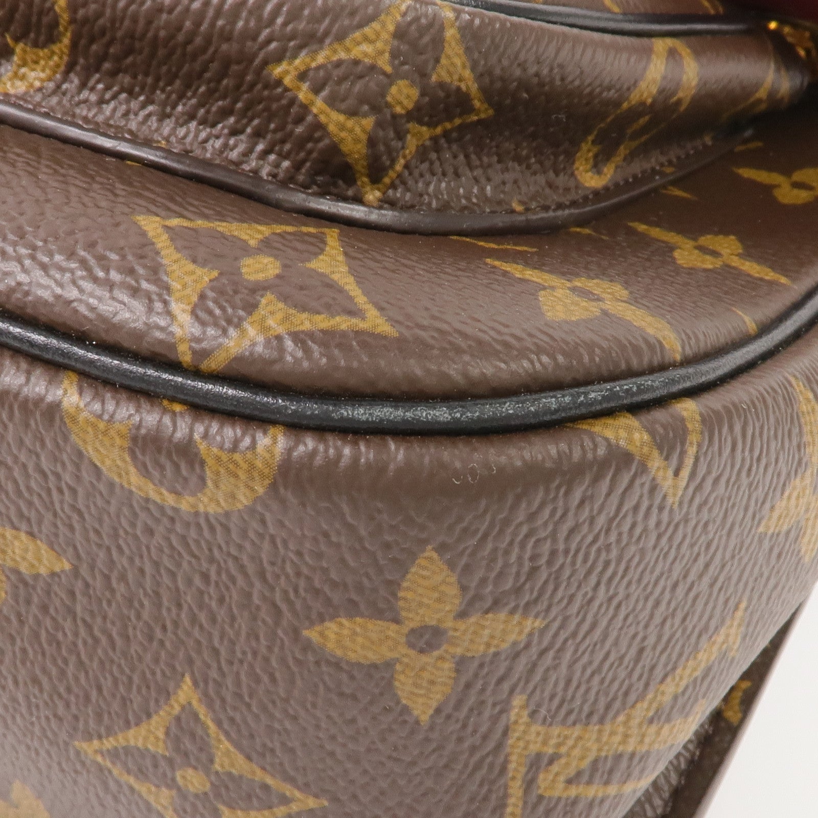 LOUIS VUITTON Monogram Passy金扣肩背袋棕色