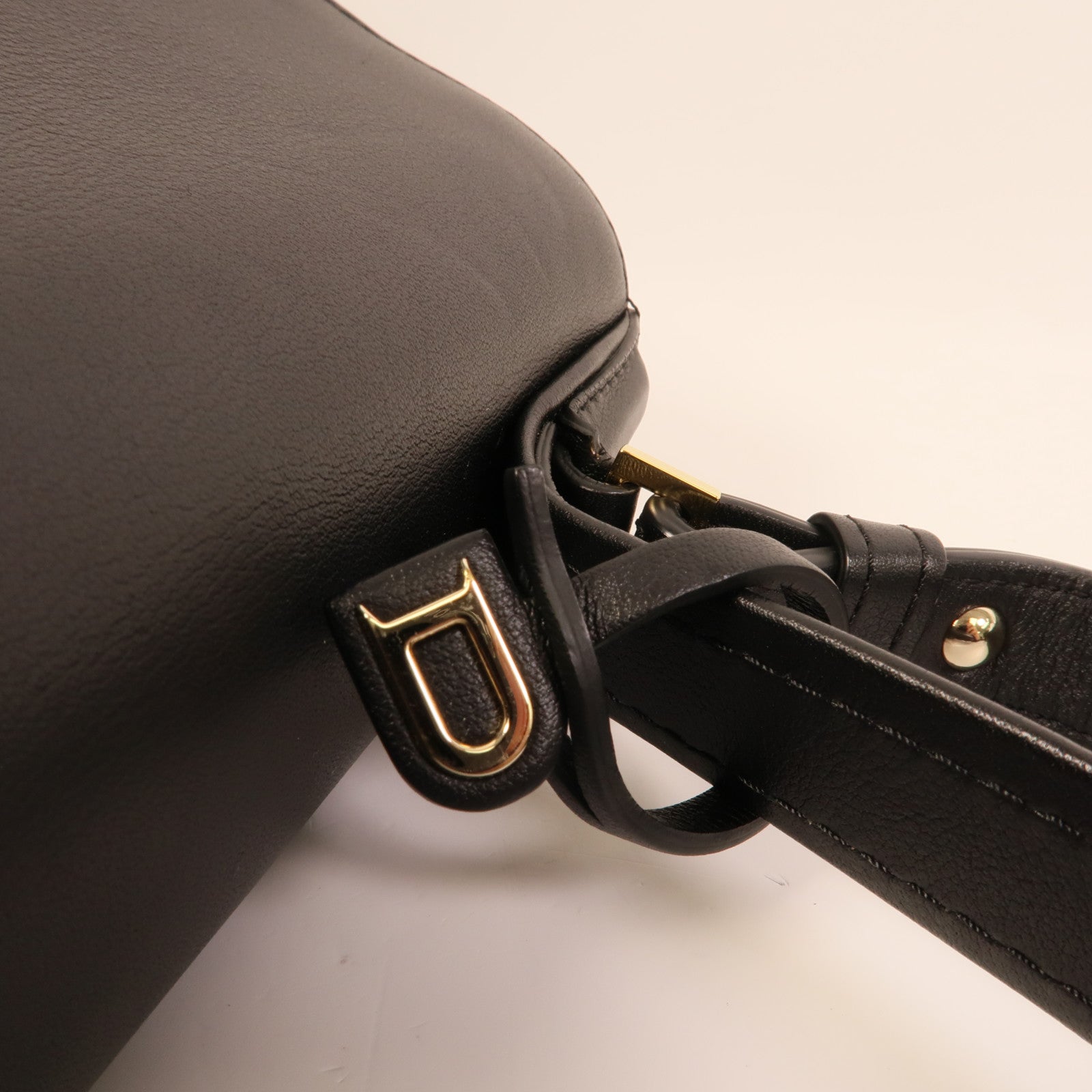 Delvaux 牛皮皮革Tempete MM手挽肩背兩用袋