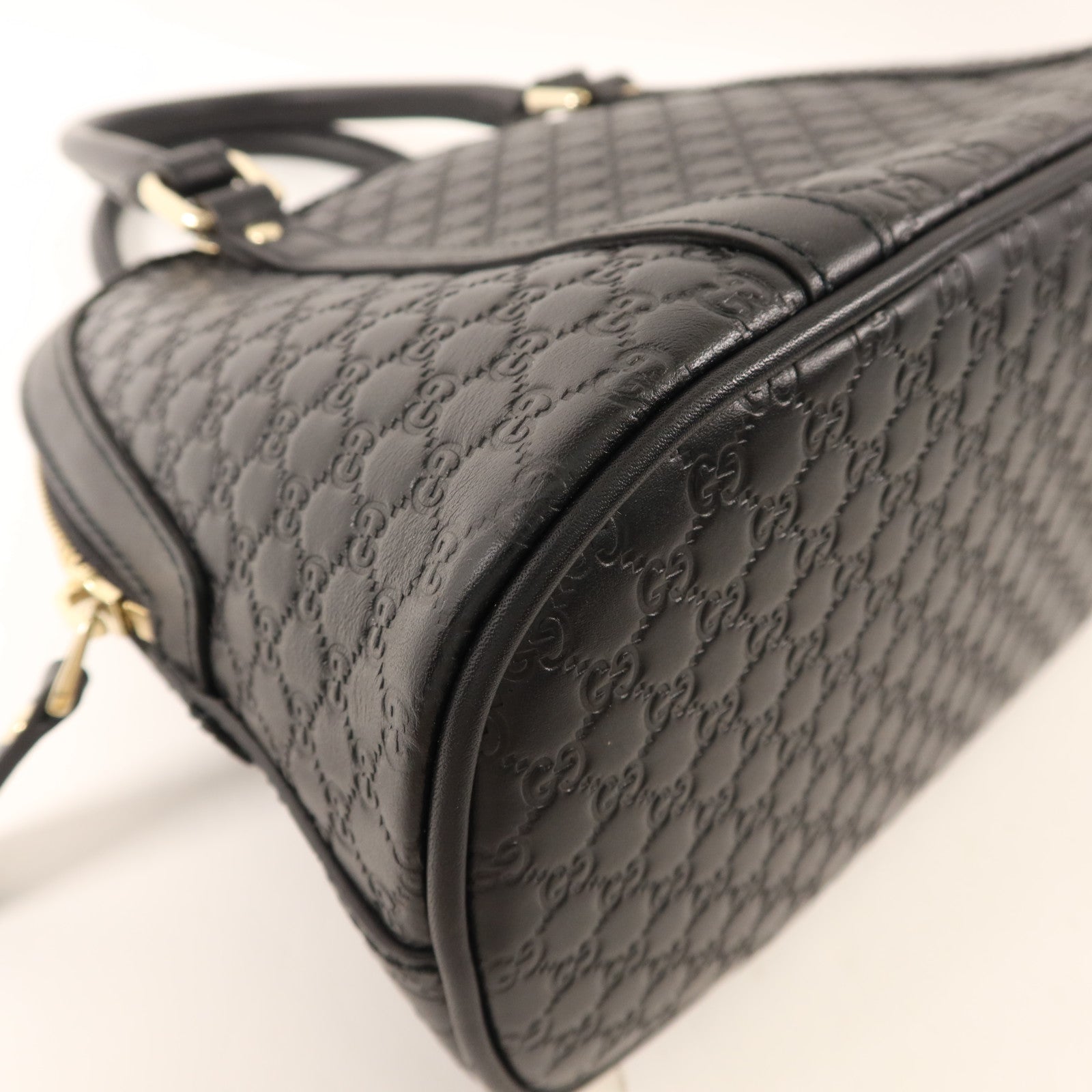 GUCCI 牛皮皮革2 Way Shoulder Bag金扣手挽肩背兩用袋