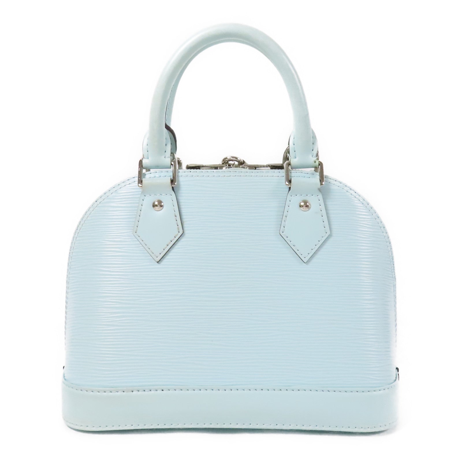 LOUIS VUITTON Epi Alma BB銀扣手挽肩背兩用袋