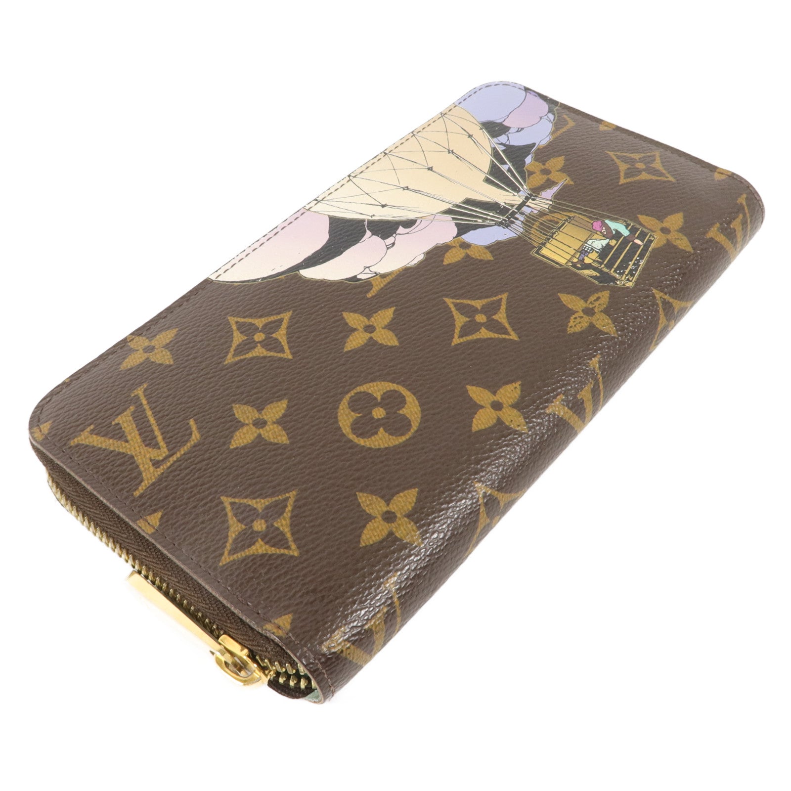 LOUIS VUITTON Monogram Illustre Zippy Long Wallet長錢包