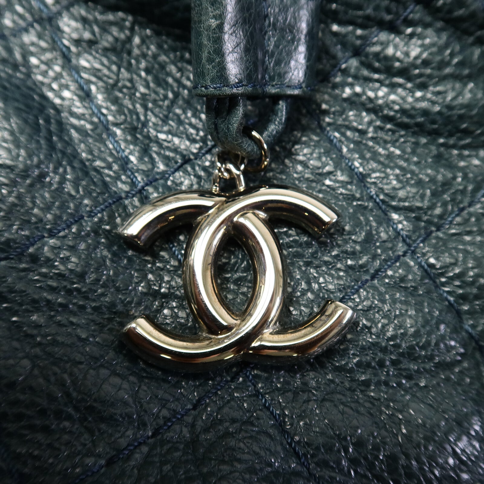 CHANEL 牛皮皮革Shoulder Bag鏈帶手挽袋