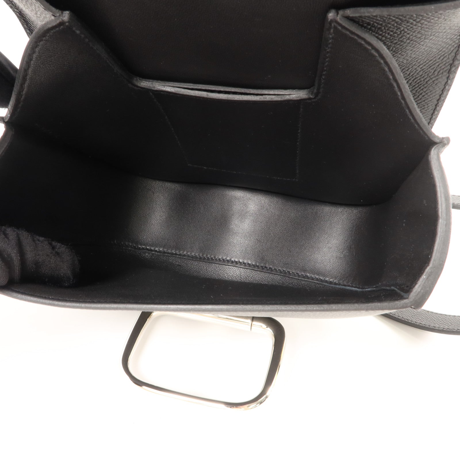 HERMES Epsom皮革Della Cavalleria Mini肩背袋Noir
