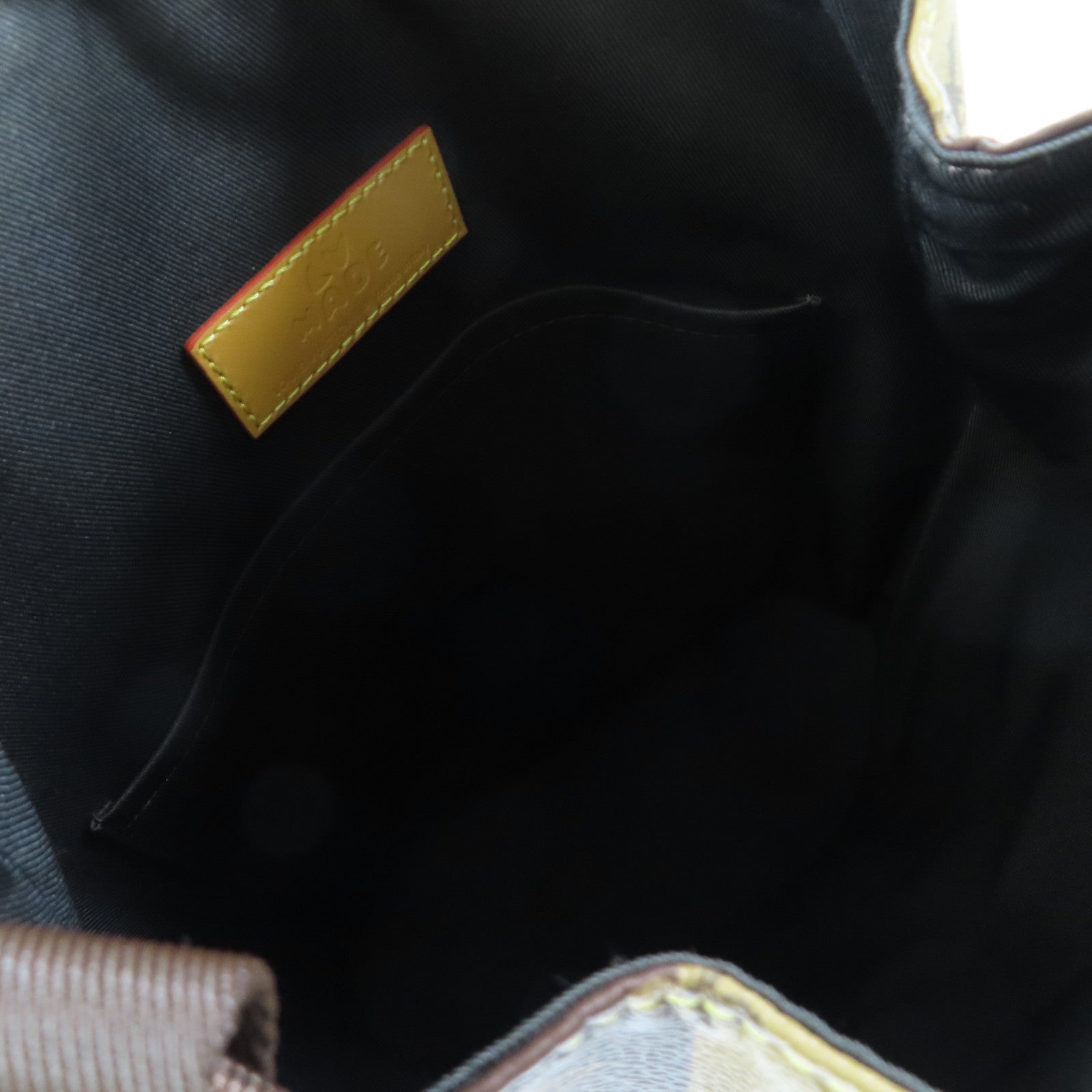 LOUIS VUITTON Monogram Stripe Nigo Randonnee金扣背包