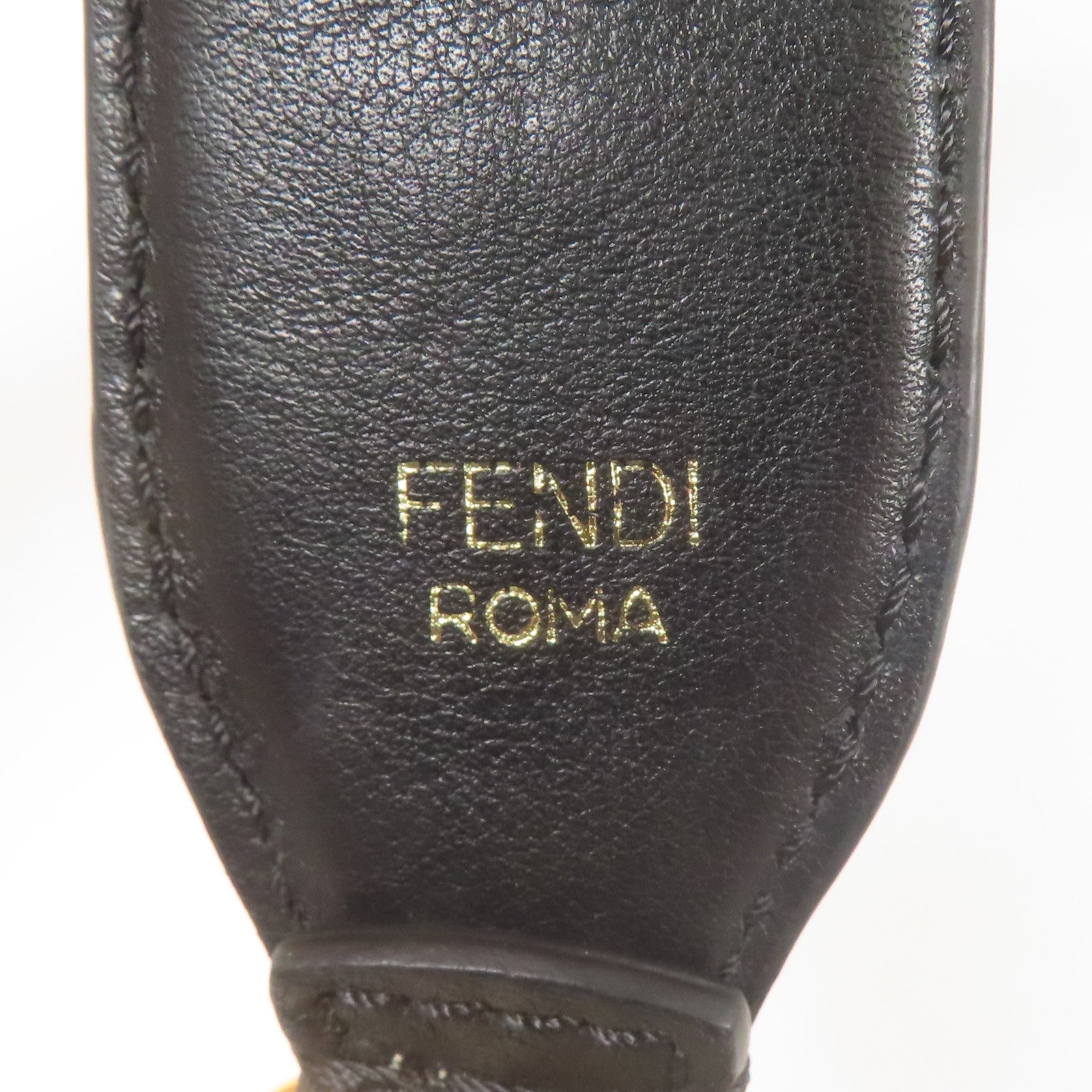 FENDI 【激減優惠】牛皮皮革Strap金扣肩背帶