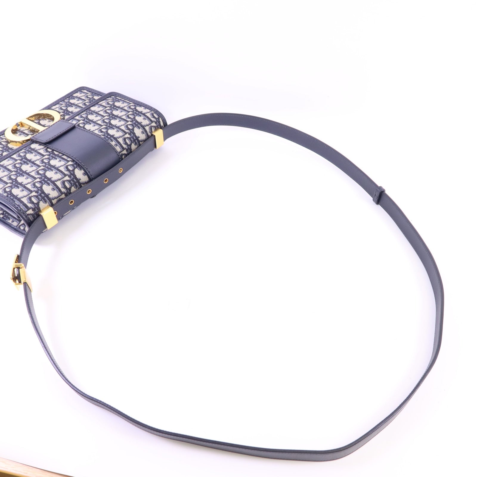 Dior 【激減優惠】帆布Montaigne 30金扣肩背袋