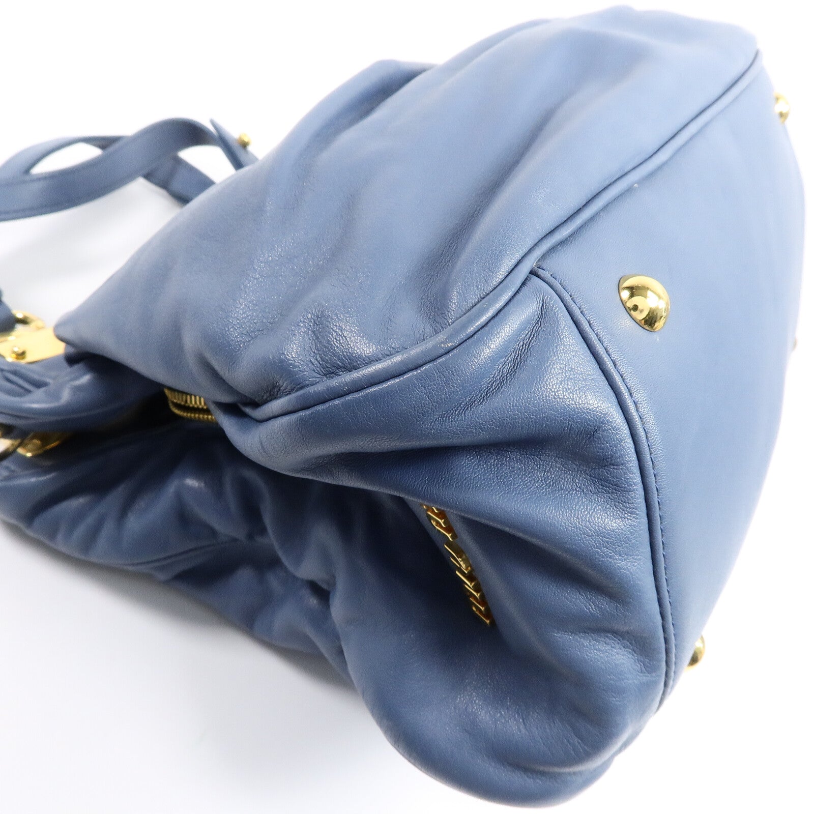 Miu Miu 牛皮皮革2 Way Shoulder Bag手挽肩背兩用袋