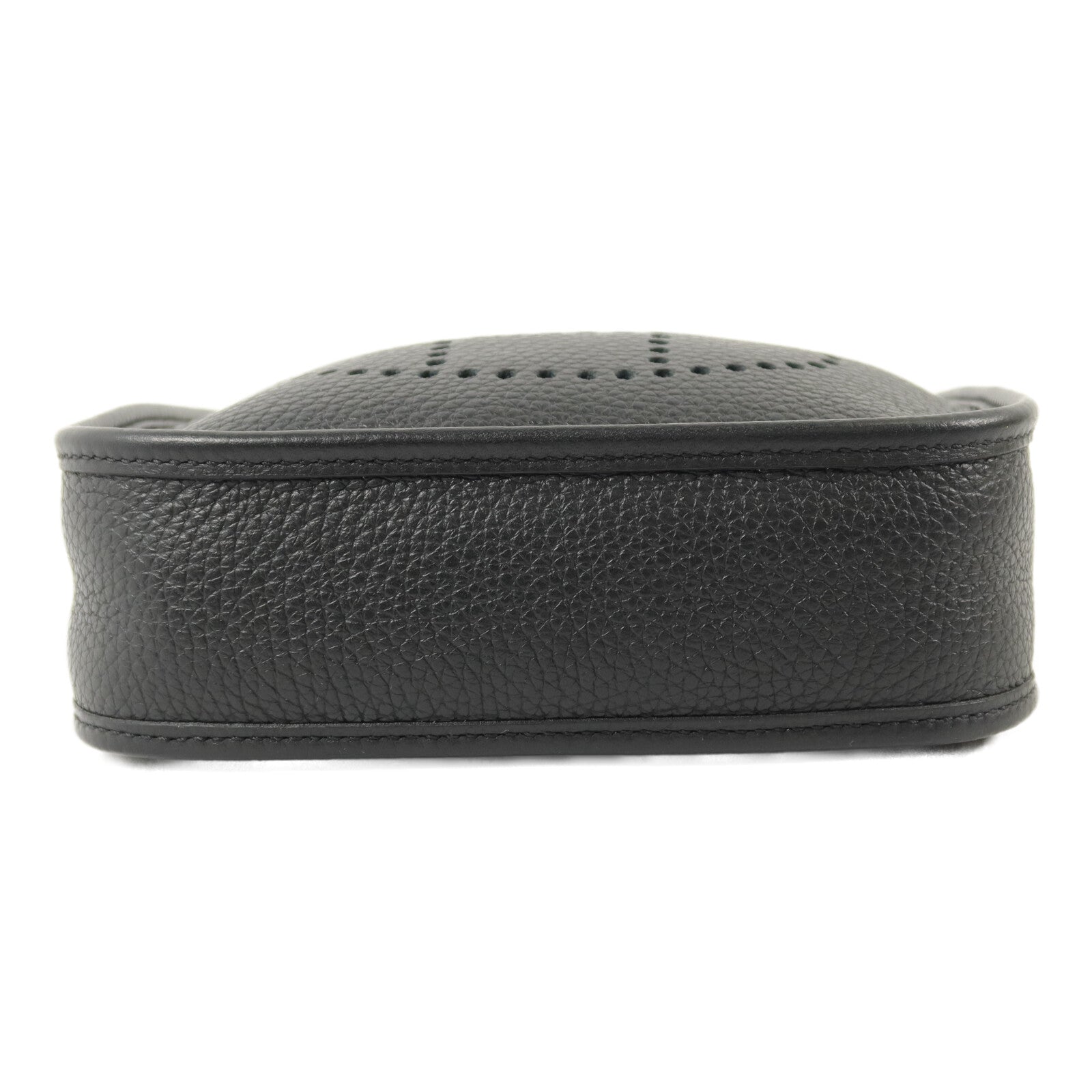 HERMES Clemence皮革Evelyne TPM肩背袋Noir