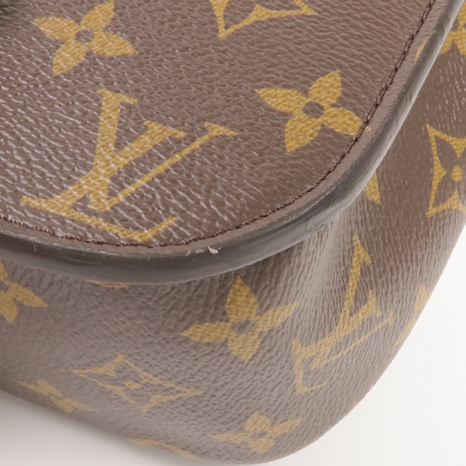 LOUIS VUITTON Monogram Passy金扣肩背袋棕色