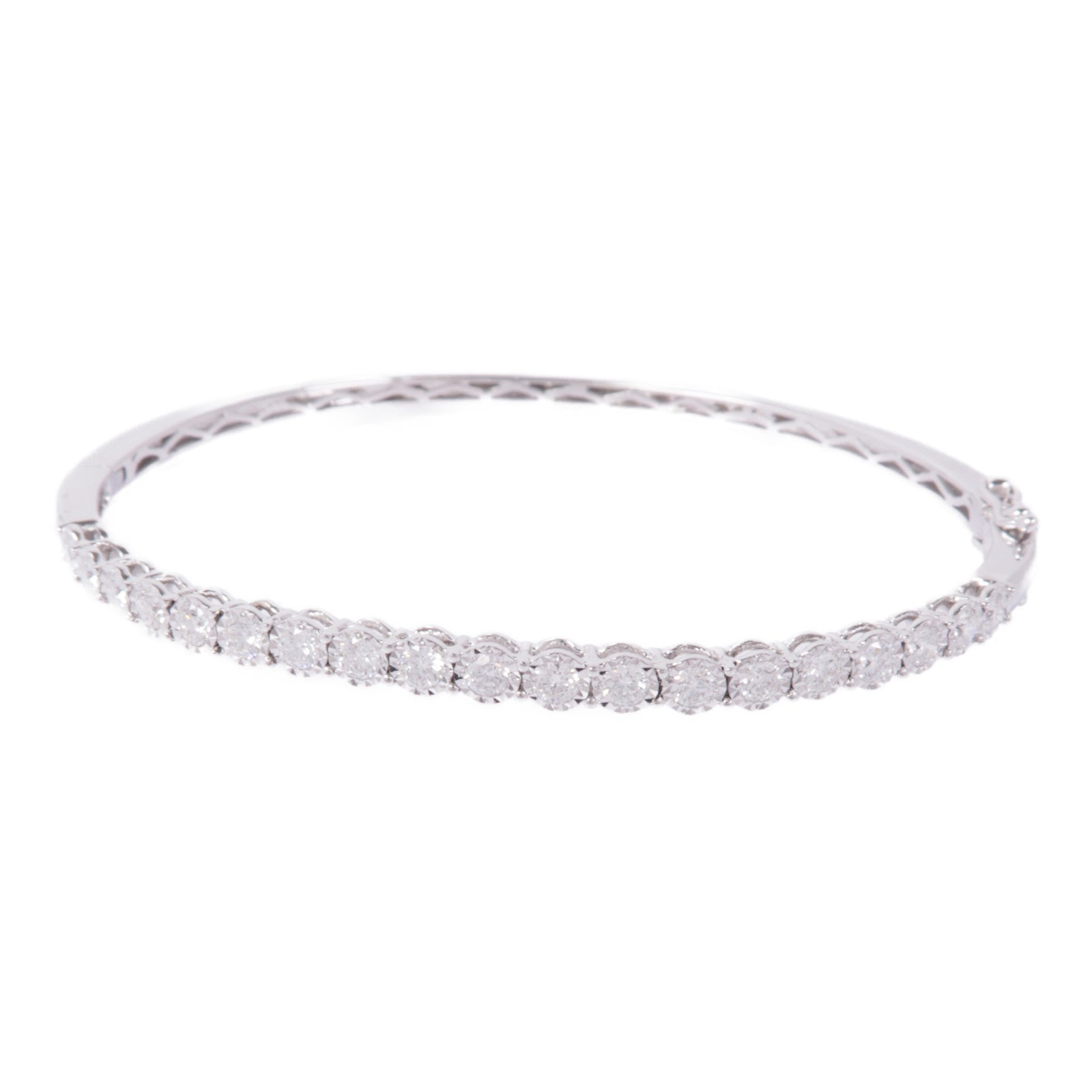 JEWELRY 18K白金Diamond Bracelet鑽石手鐲