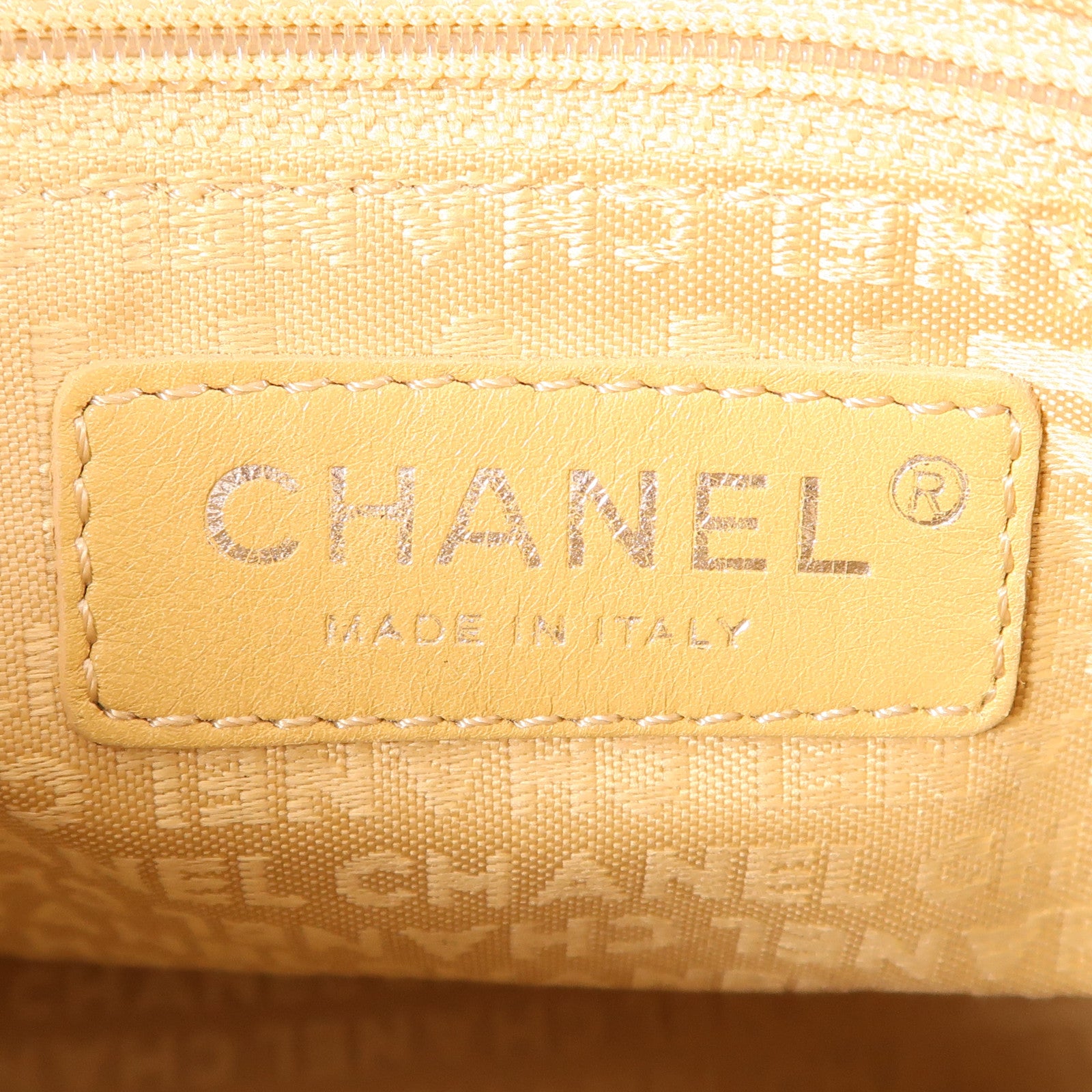 CHANEL 牛皮皮革Shoulder Bag銀扣手挽袋