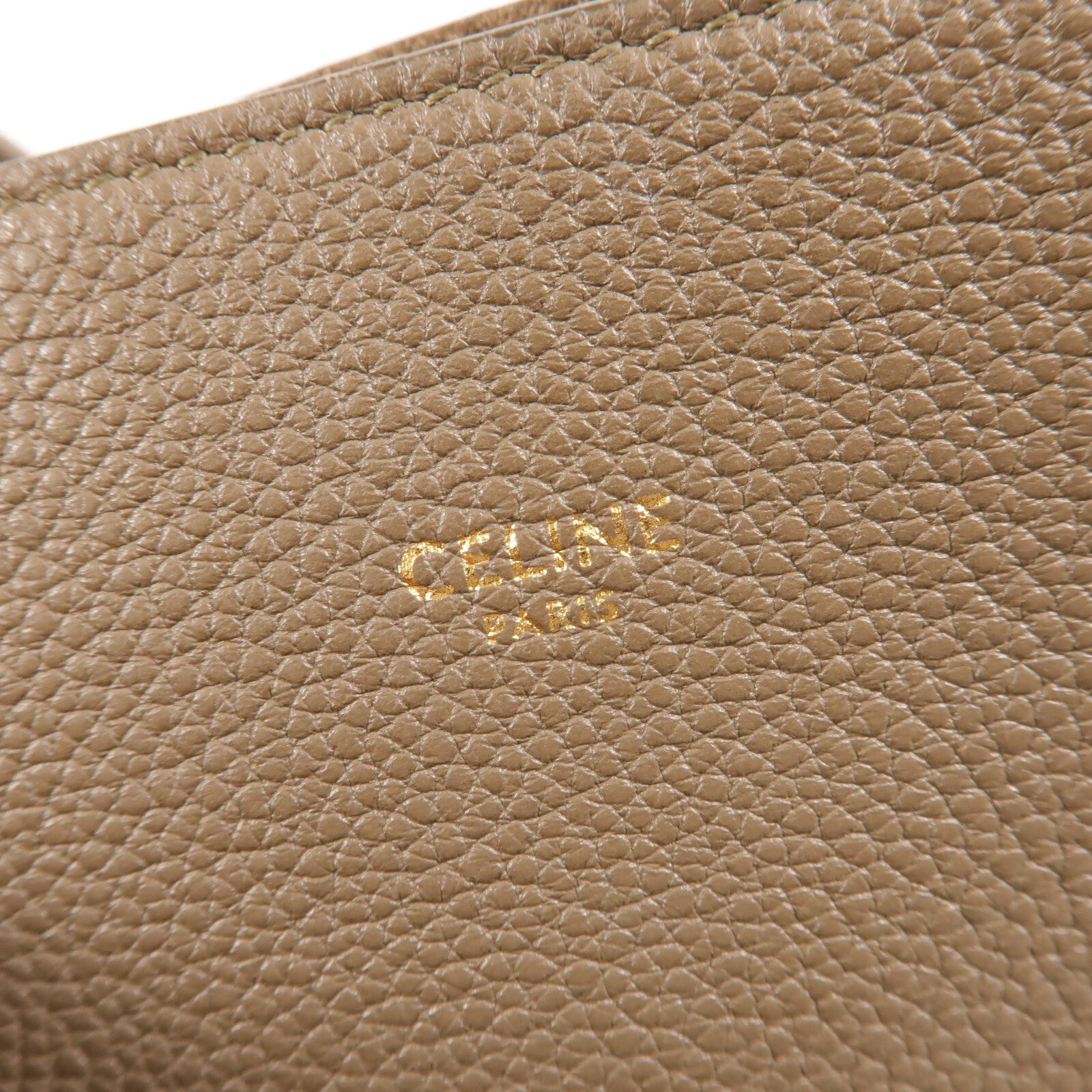 CELINE 牛皮皮革Small Cabas Phantom手挽袋