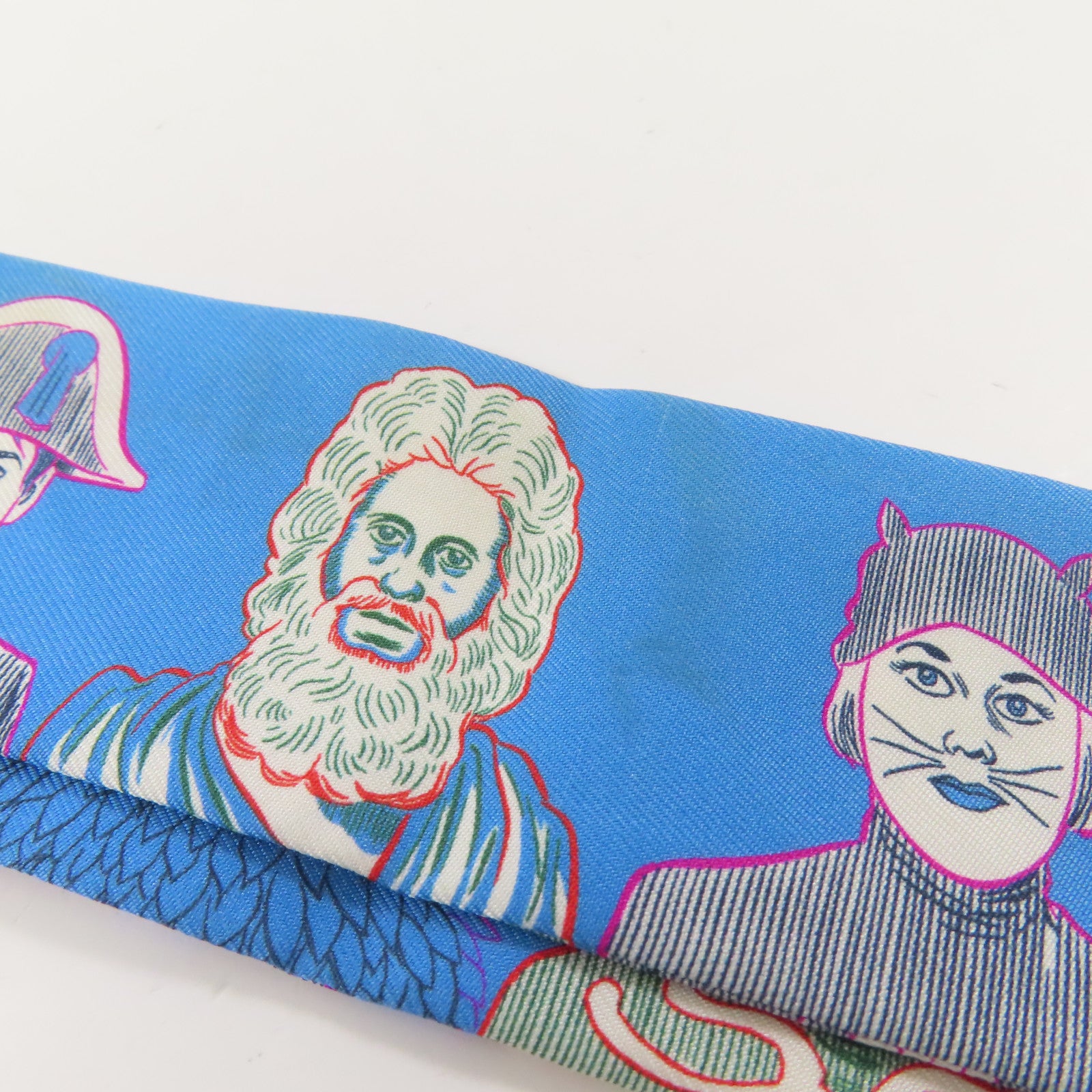 HERMES 絲質Twilly絲巾