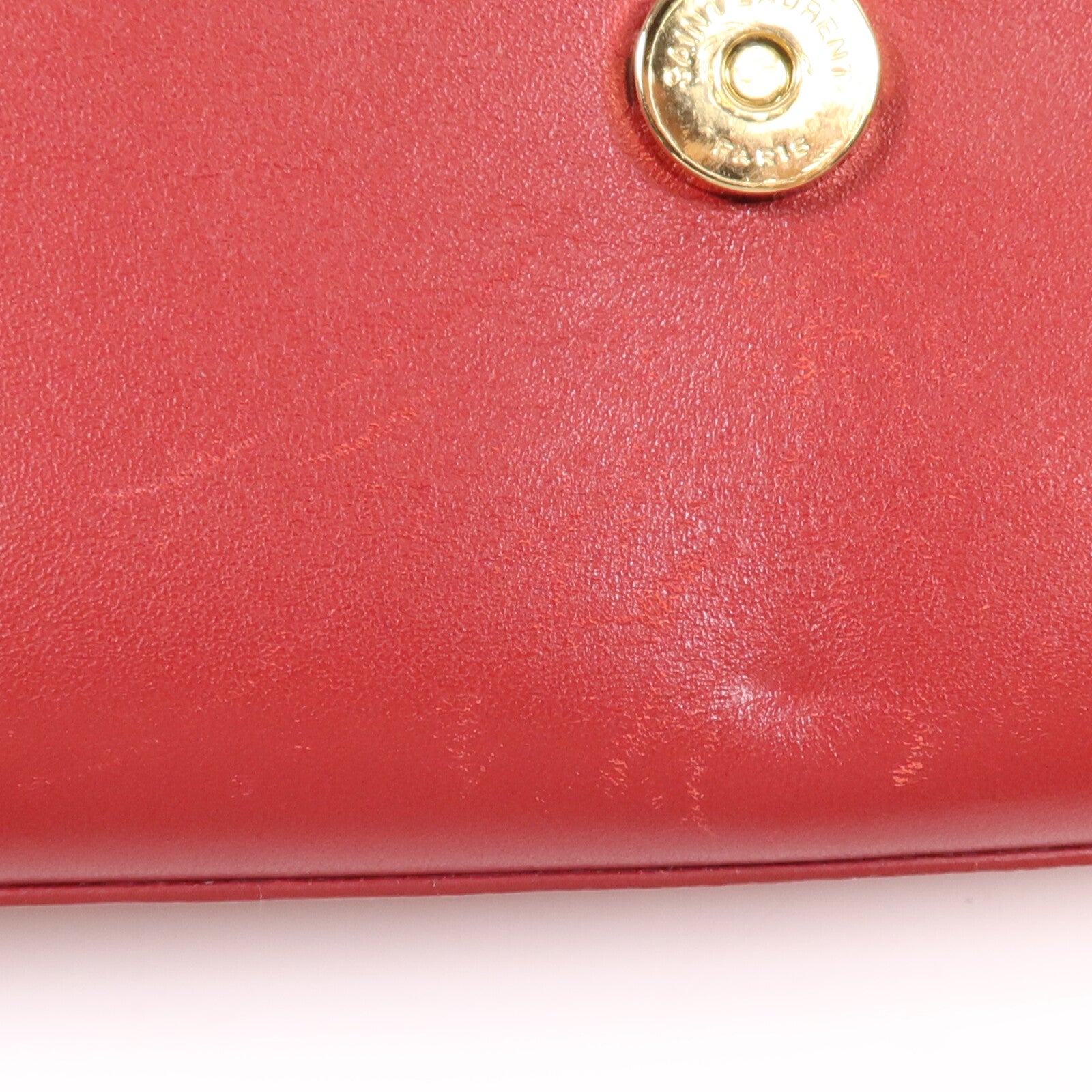 YVES SAINT LAURENT 牛皮皮革Kate Tassel金扣鏈帶肩背袋