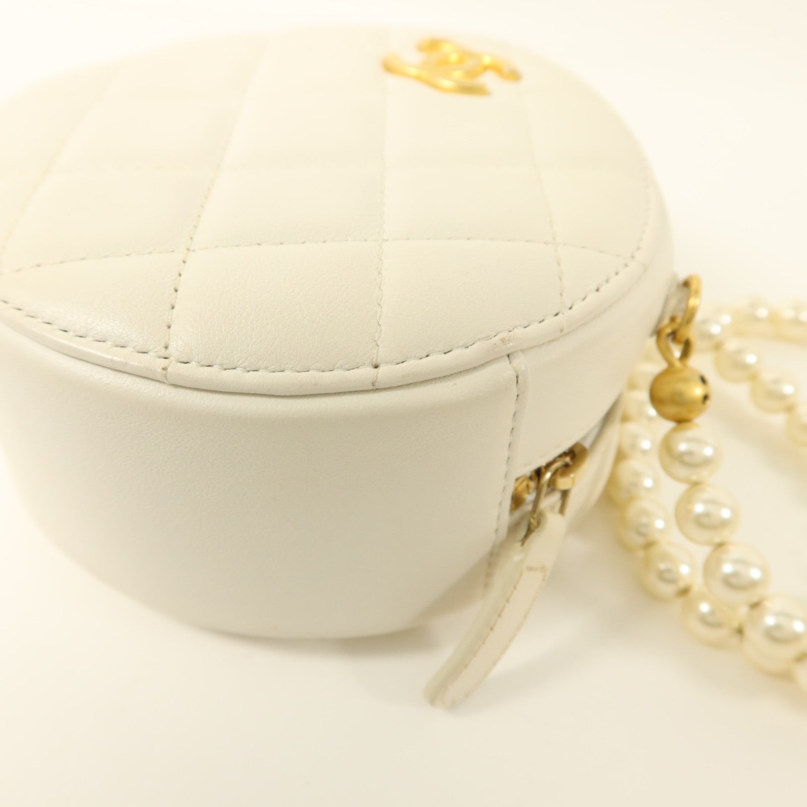 CHANEL 羊皮皮革Shoulder Bag金扣肩背袋