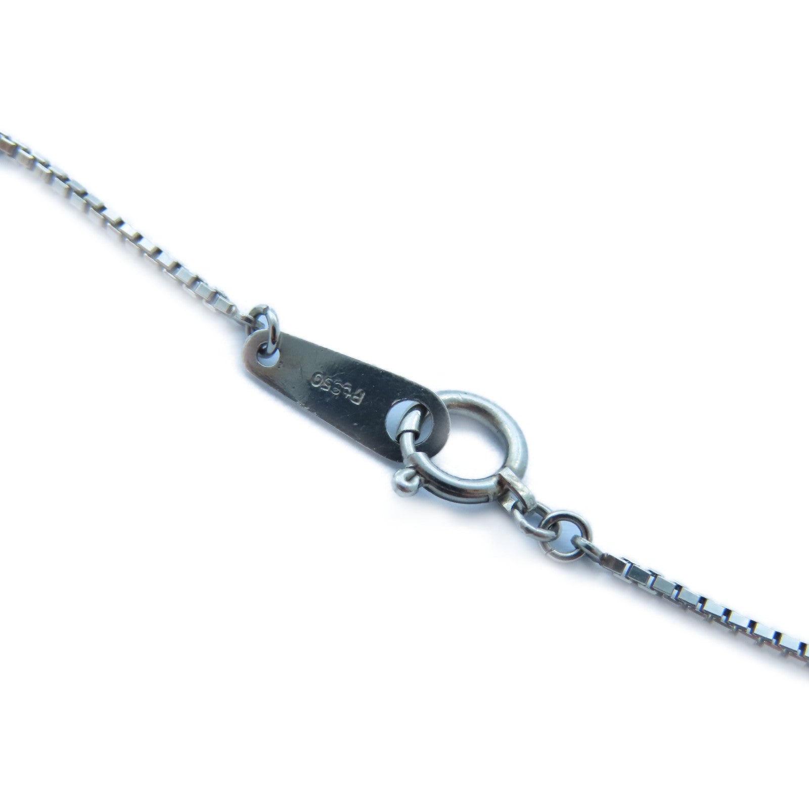 JEWELRY 【激減優惠】PT900白金/PT850白金Emerald/Diamond Necklace 0.55ct綠寶石/1.00ct鑽石項鍊#40cm