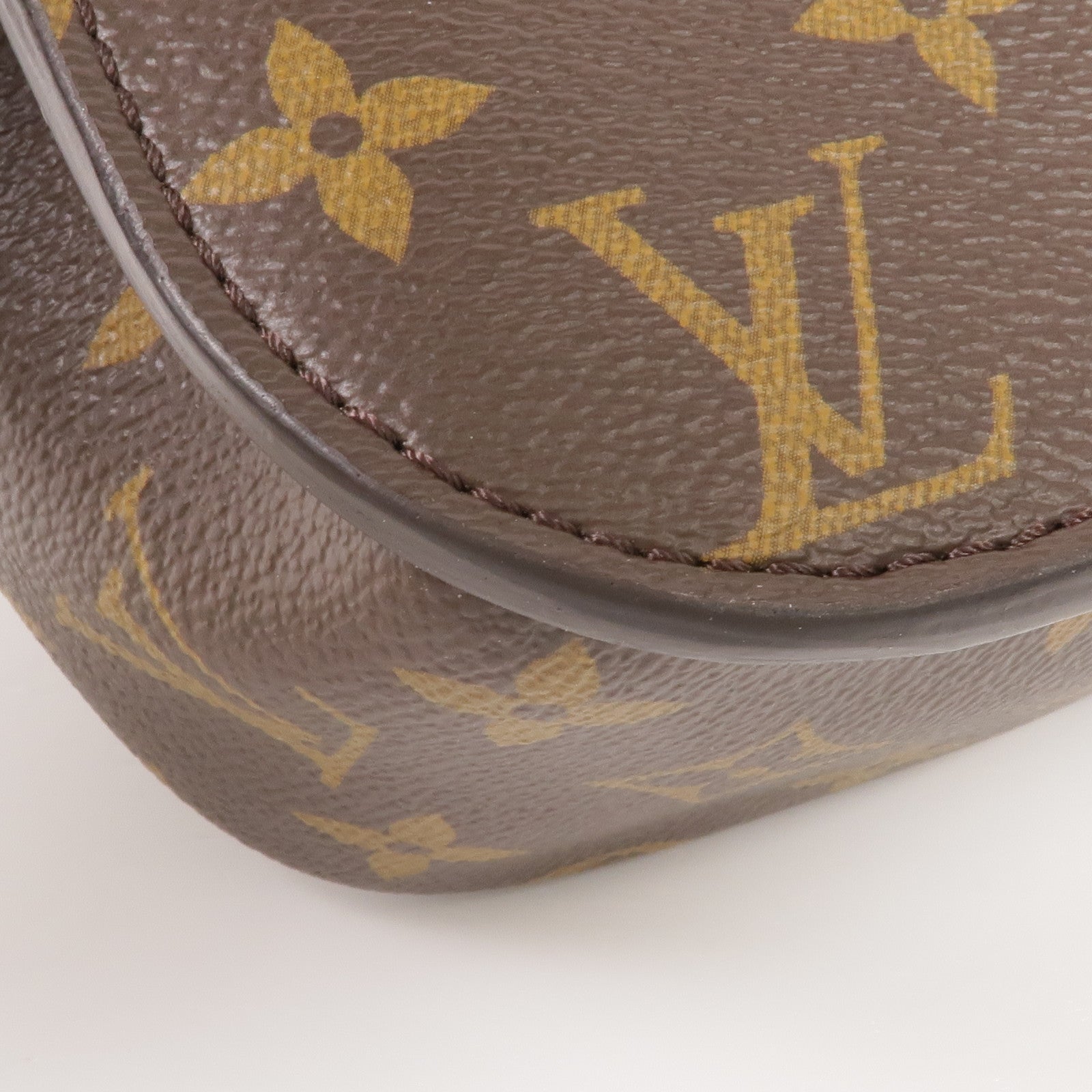 LOUIS VUITTON Monogram Passy金扣肩背袋棕色