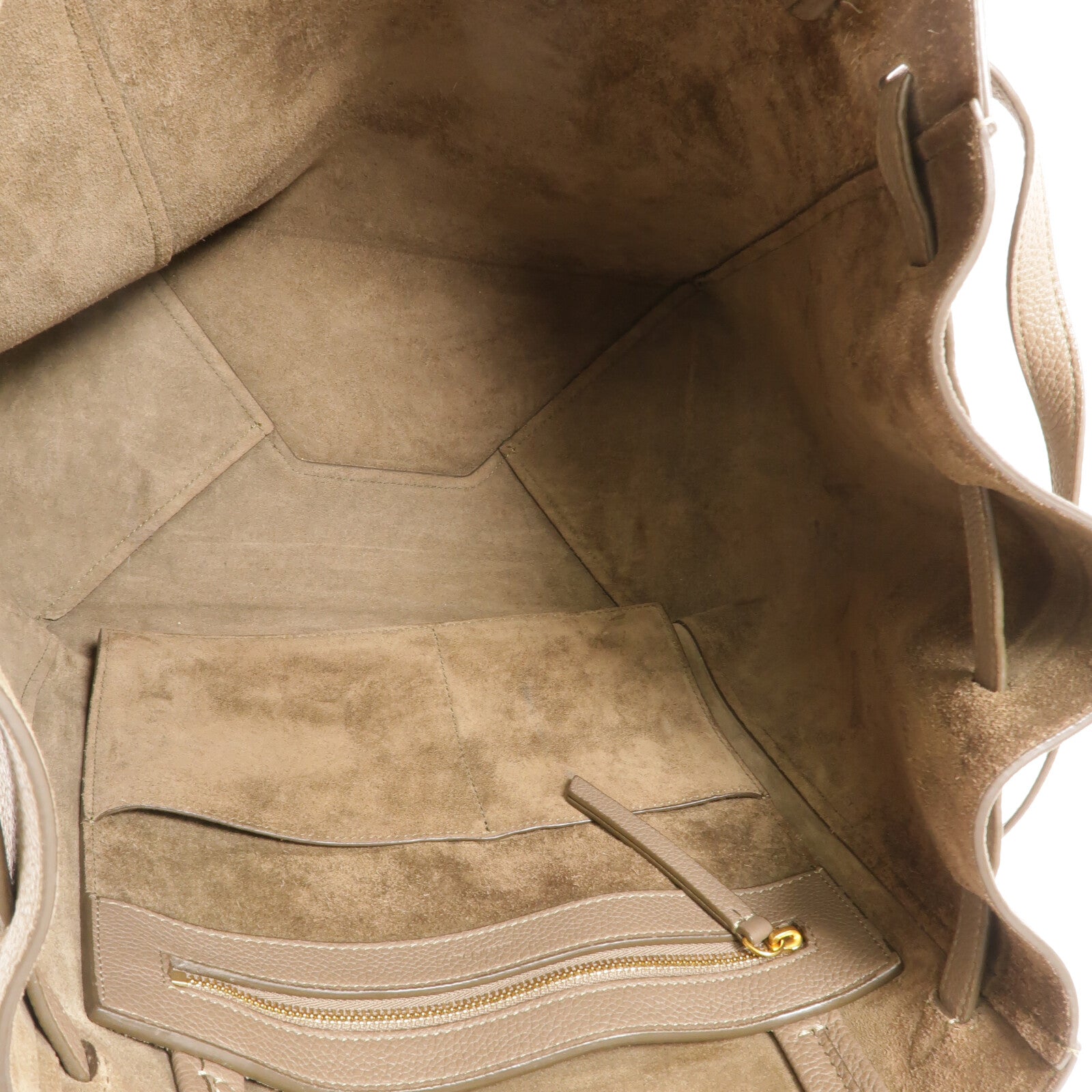 CELINE 牛皮皮革Small Cabas Phantom手挽袋