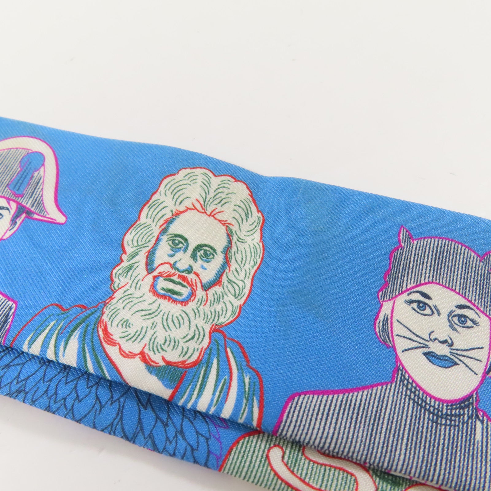 HERMES 絲質Twilly絲巾