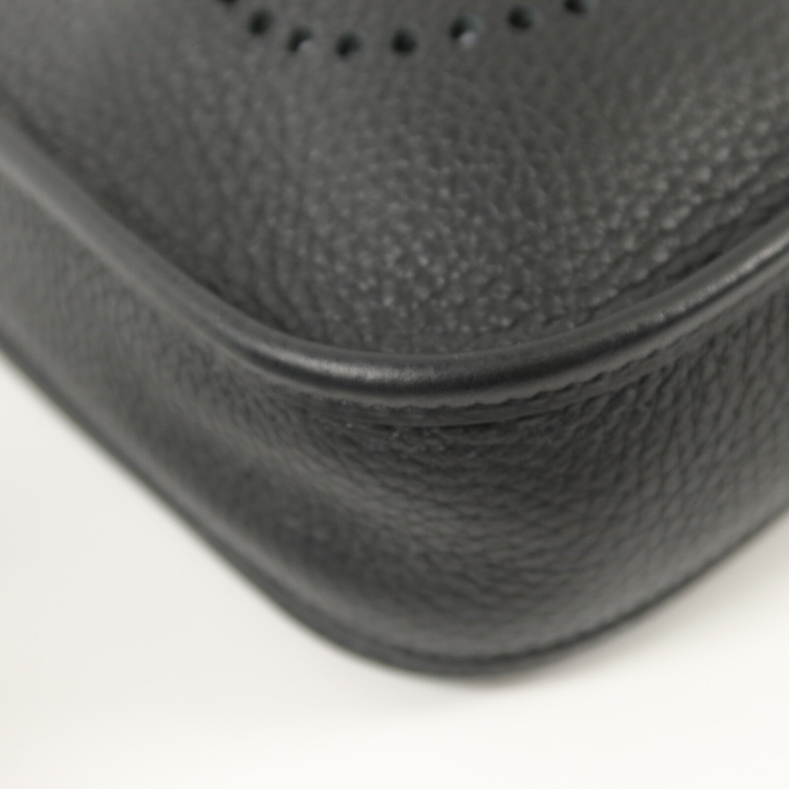 HERMES Clemence皮革Evelyne TPM肩背袋Noir