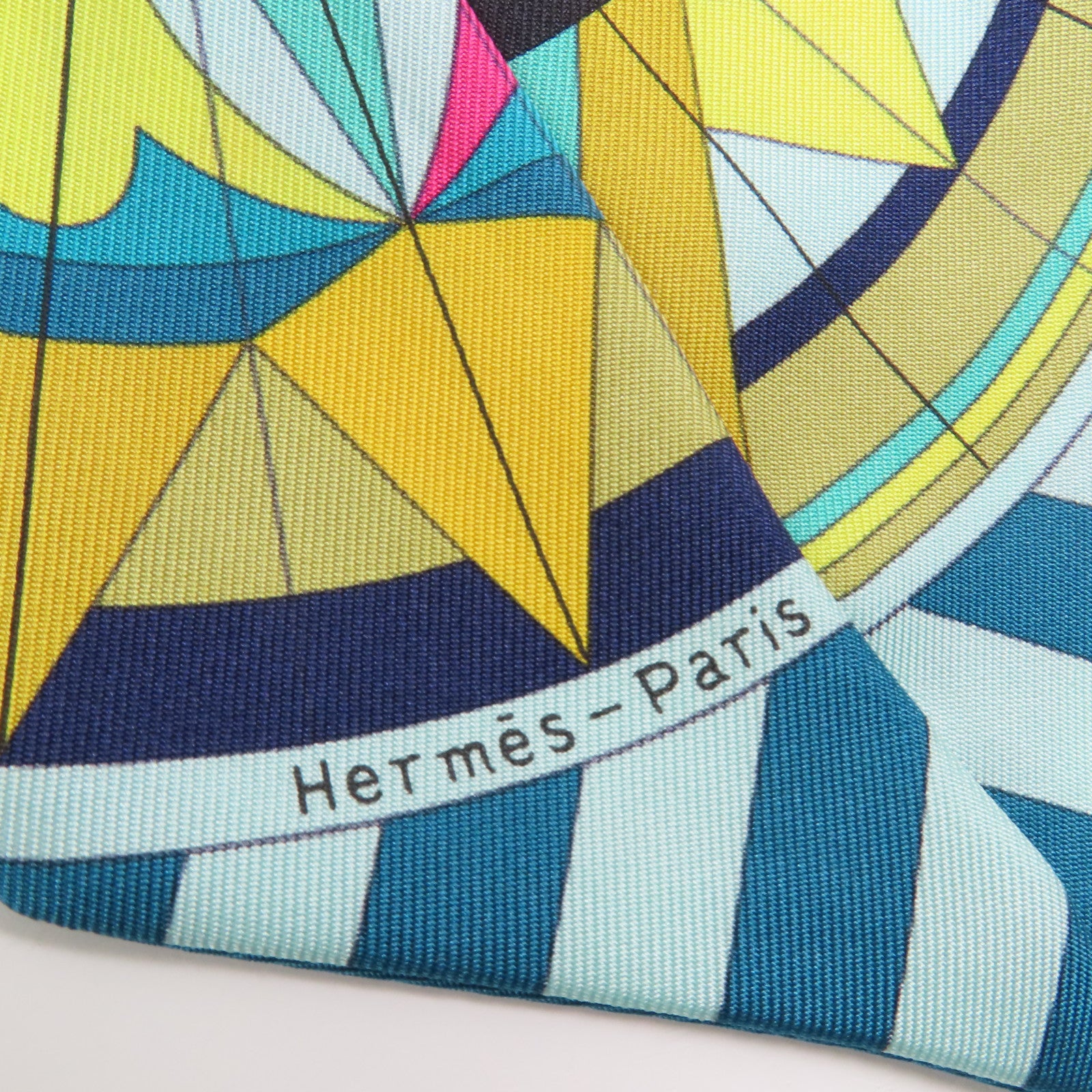 HERMES 絲質Twilly絲巾