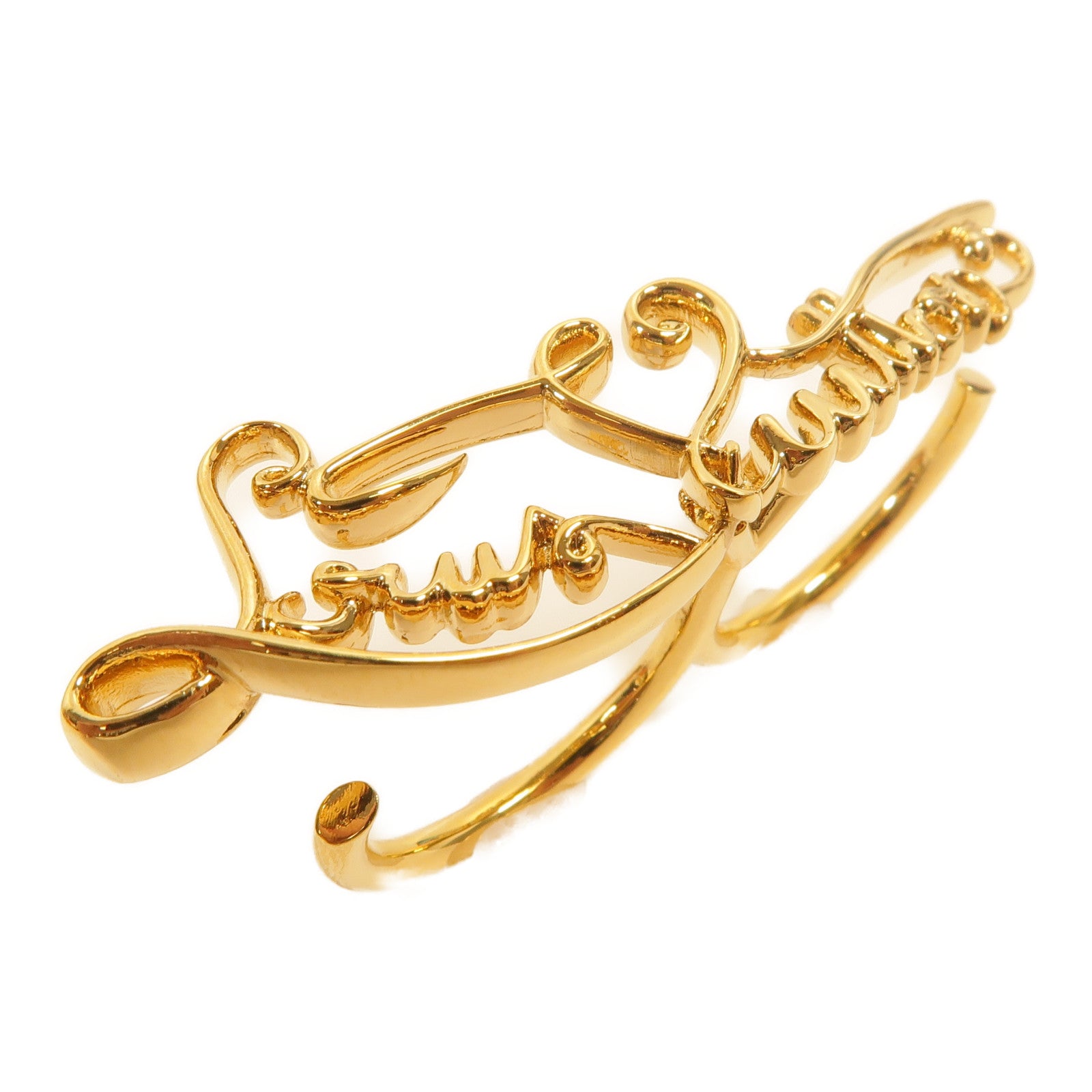 LOUIS VUITTON 金屬Love Affair Double Finger Ring戒指