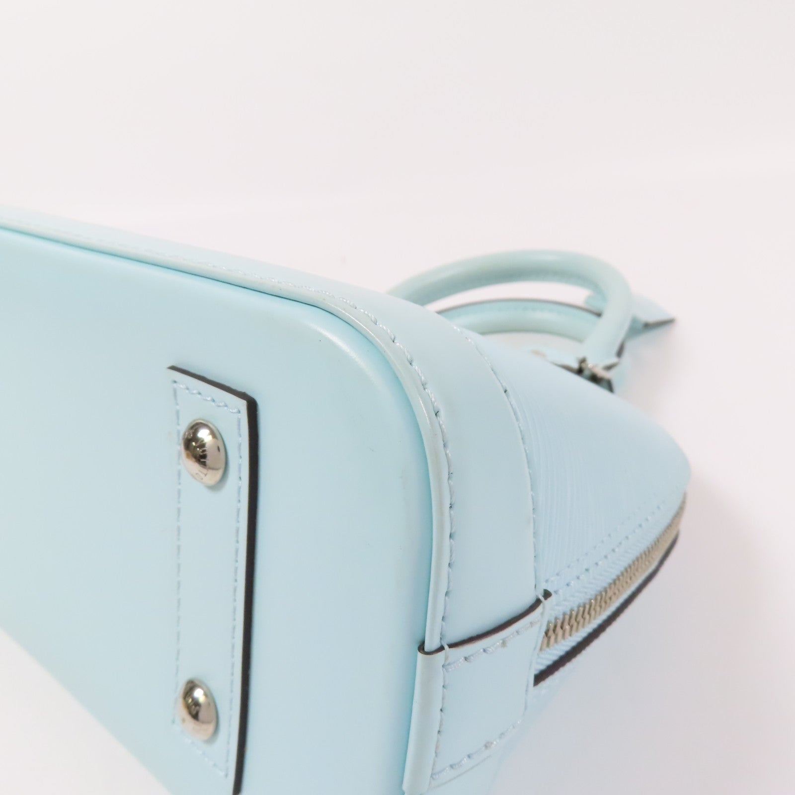 LOUIS VUITTON Epi Alma BB銀扣手挽肩背兩用袋