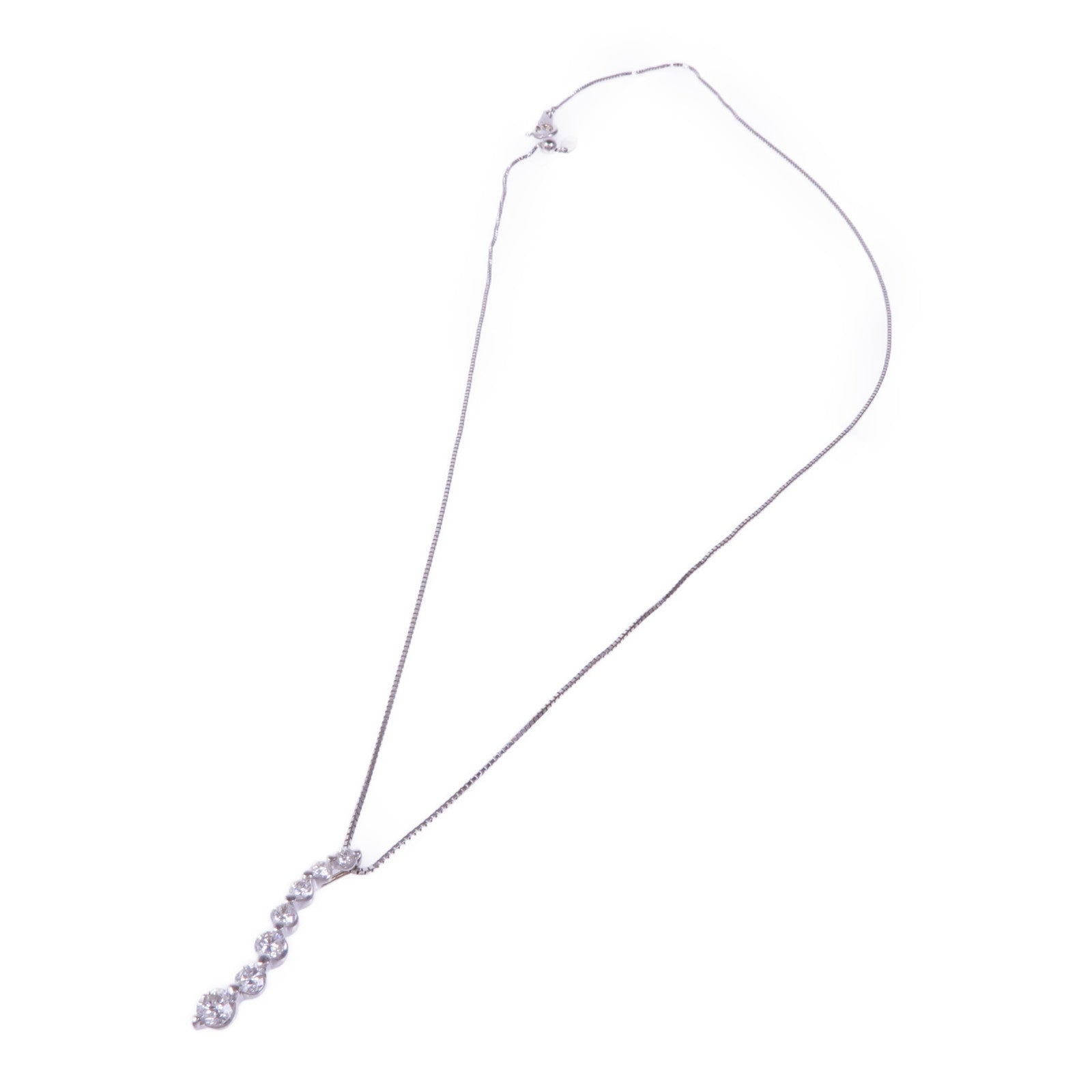 JEWELRY 18K白金Diamond Necklace鑽石項鍊