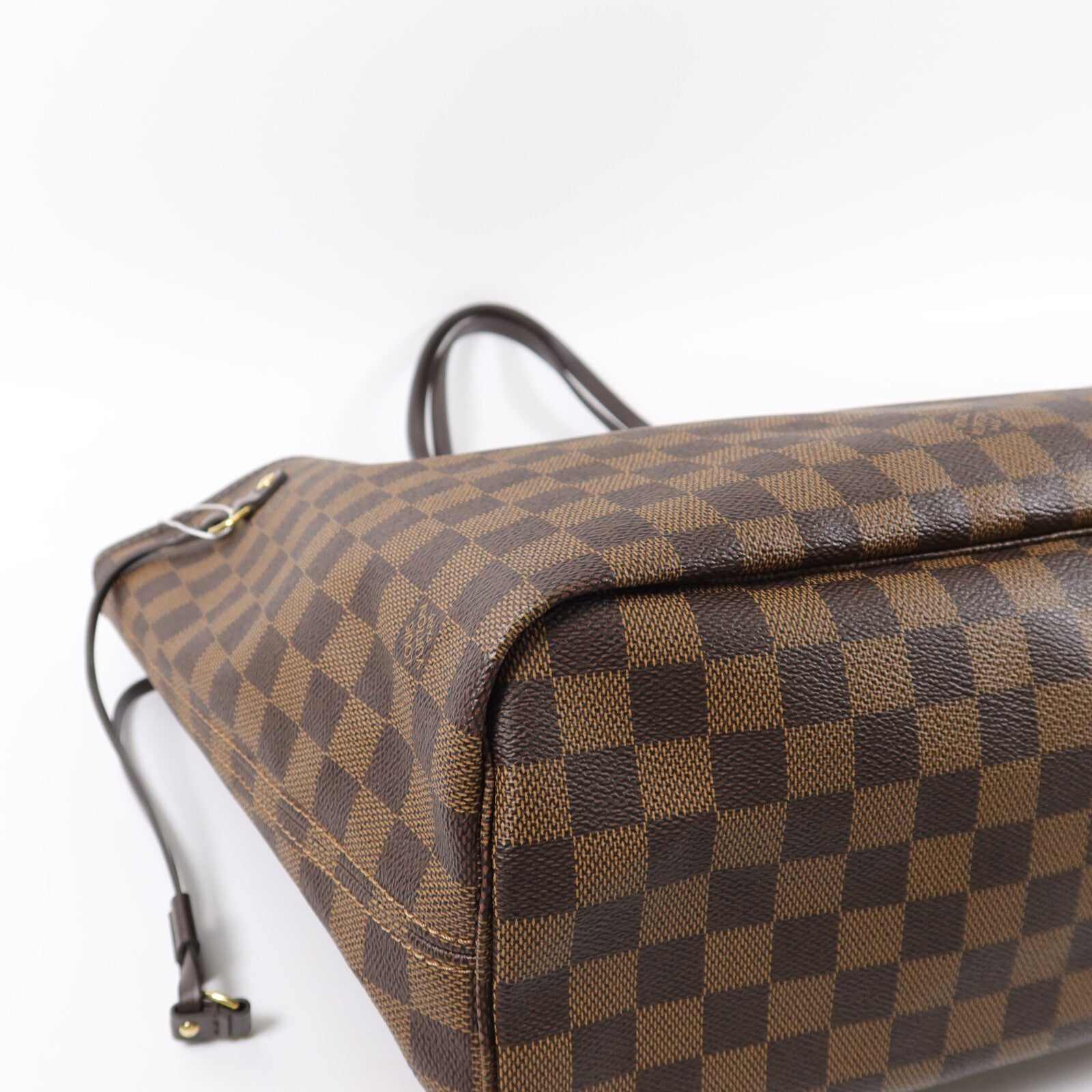 LOUIS VUITTON Damier Neverfull MM手挽袋/肩背袋