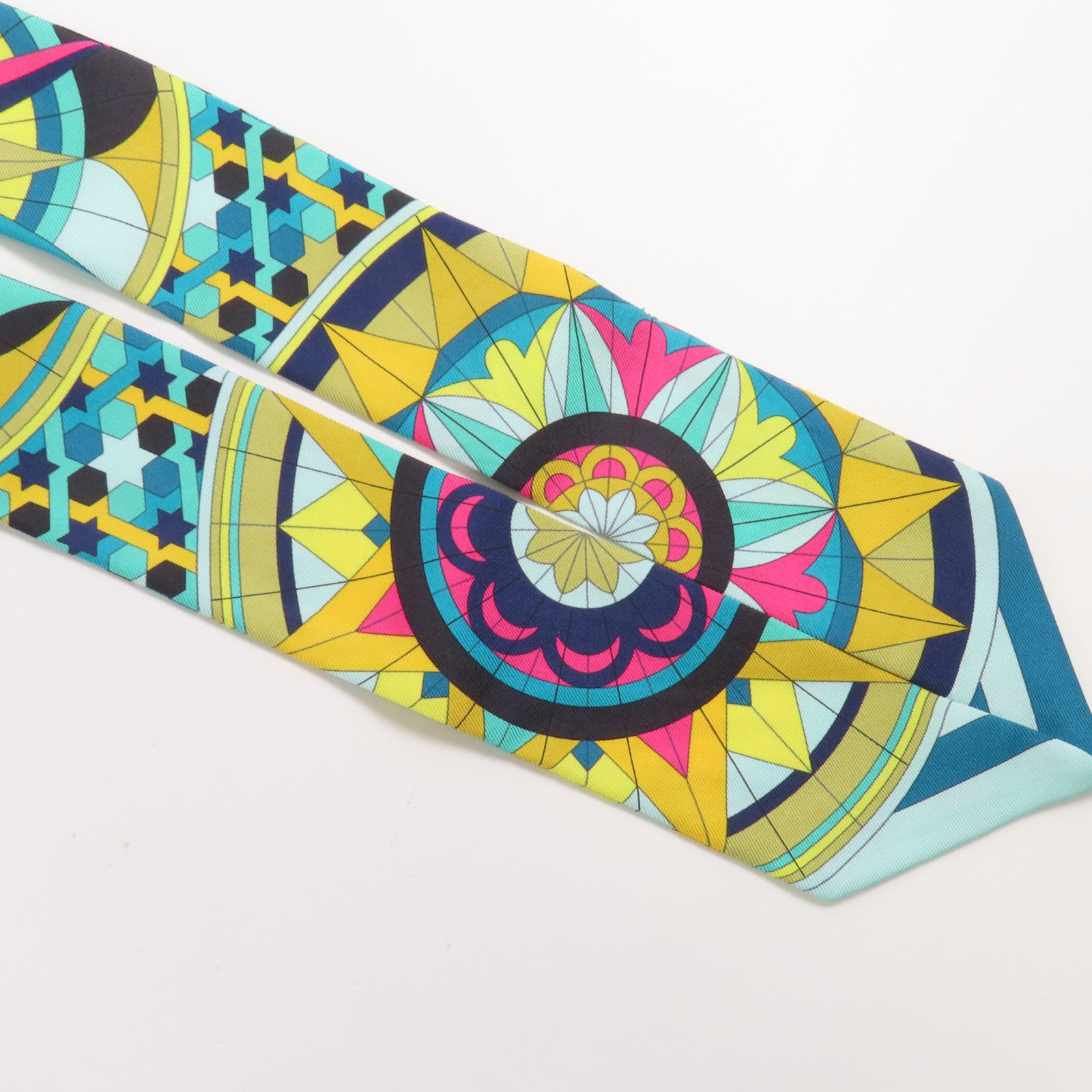 HERMES 絲質Twilly絲巾