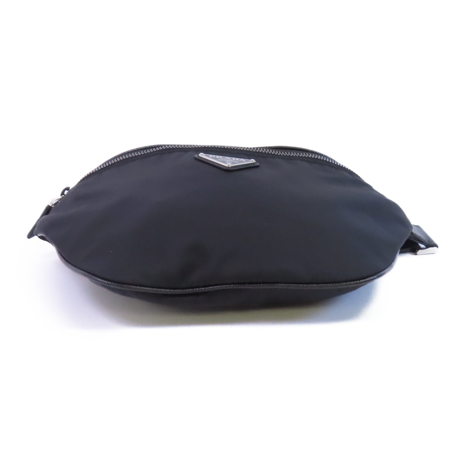 PRADA 尼龍Waist Bag銀扣腰包