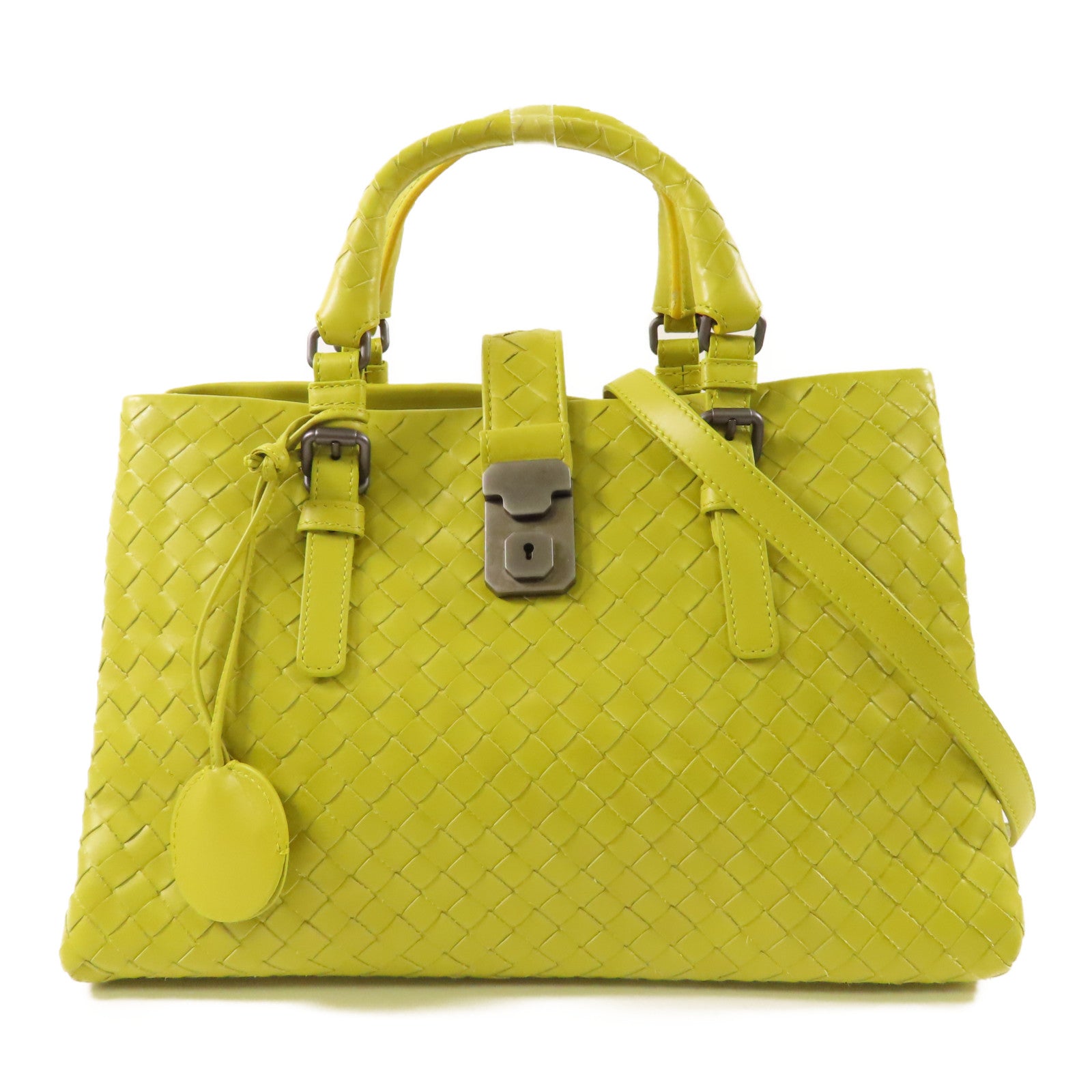 BOTTEGA VENETA 織紋皮革2 Way Shoulder手挽肩背兩用袋
