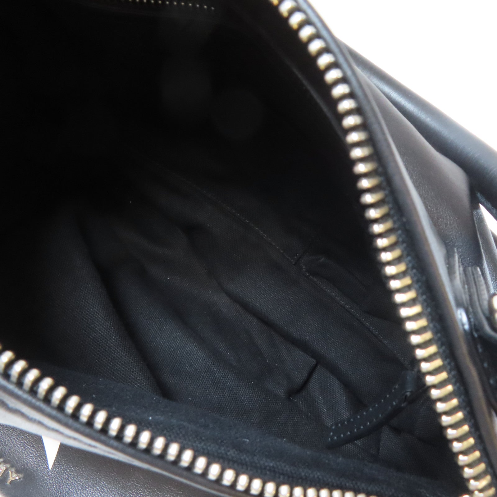GIVENCHY 【激減優惠】牛皮皮革Pandora銀扣手挽肩背兩用袋黑色