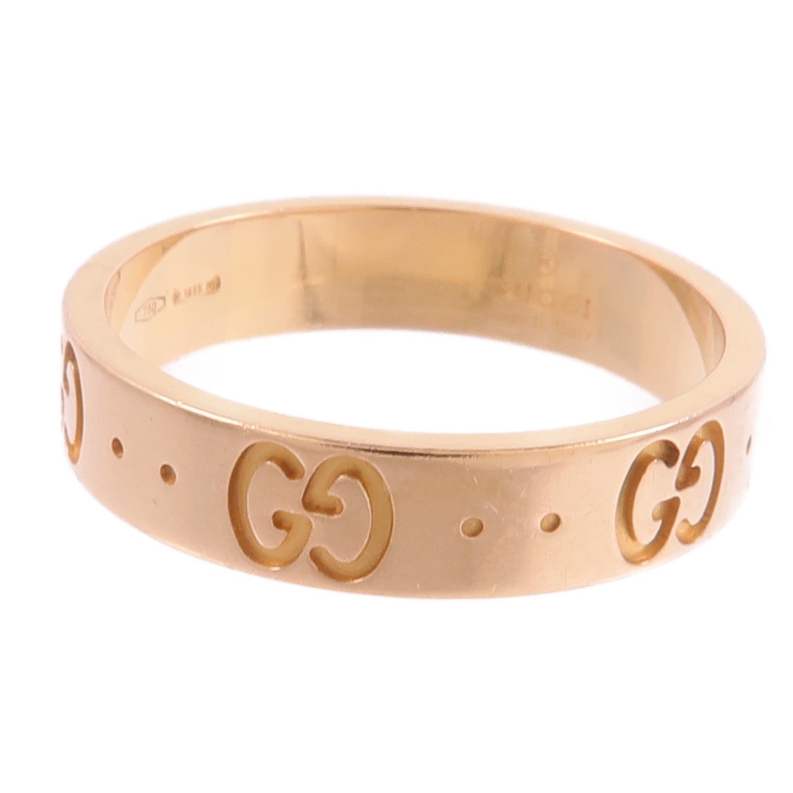 GUCCI 18K玫瑰金Gucci Icon Ring戒指