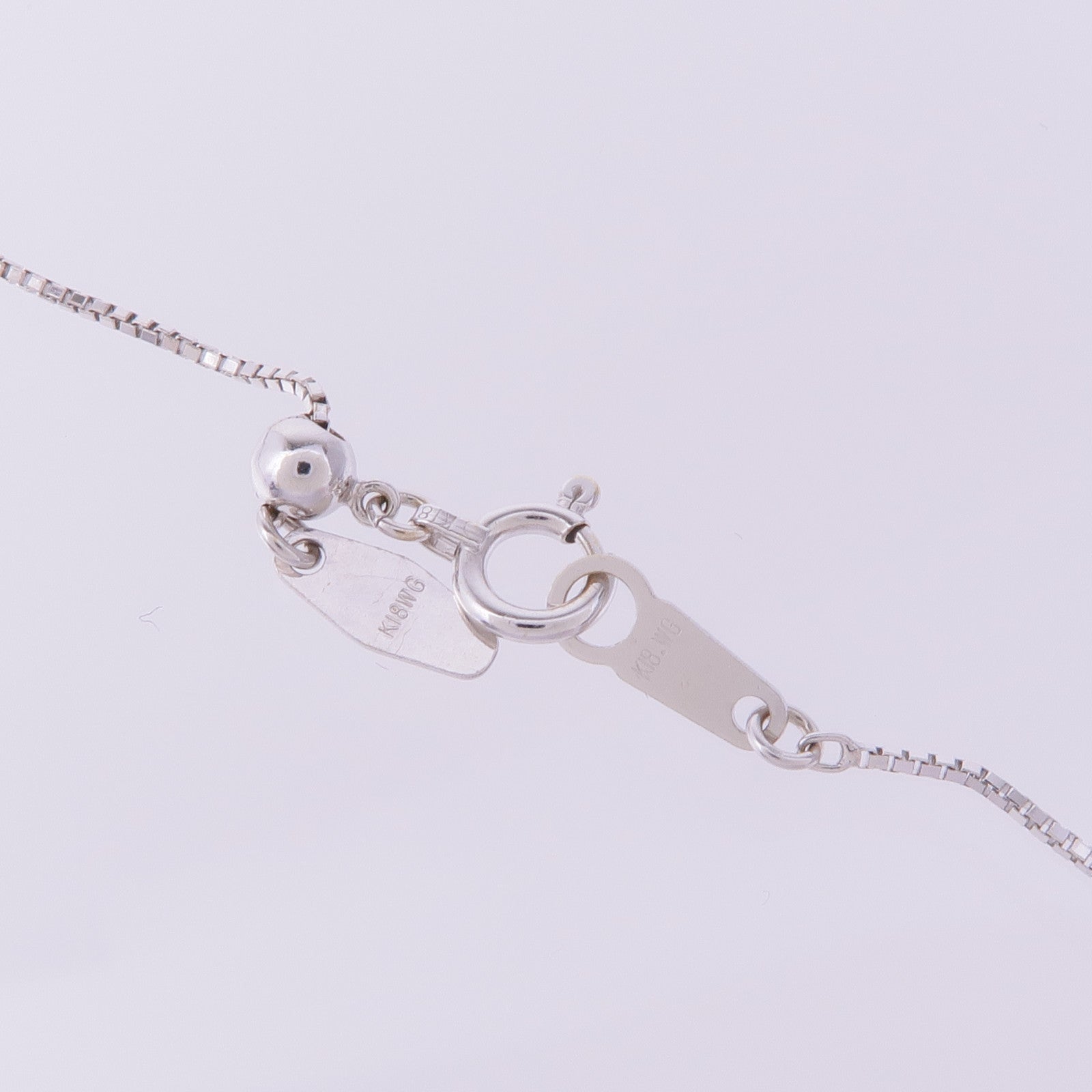 JEWELRY 18K白金Diamond Necklace鑽石項鍊