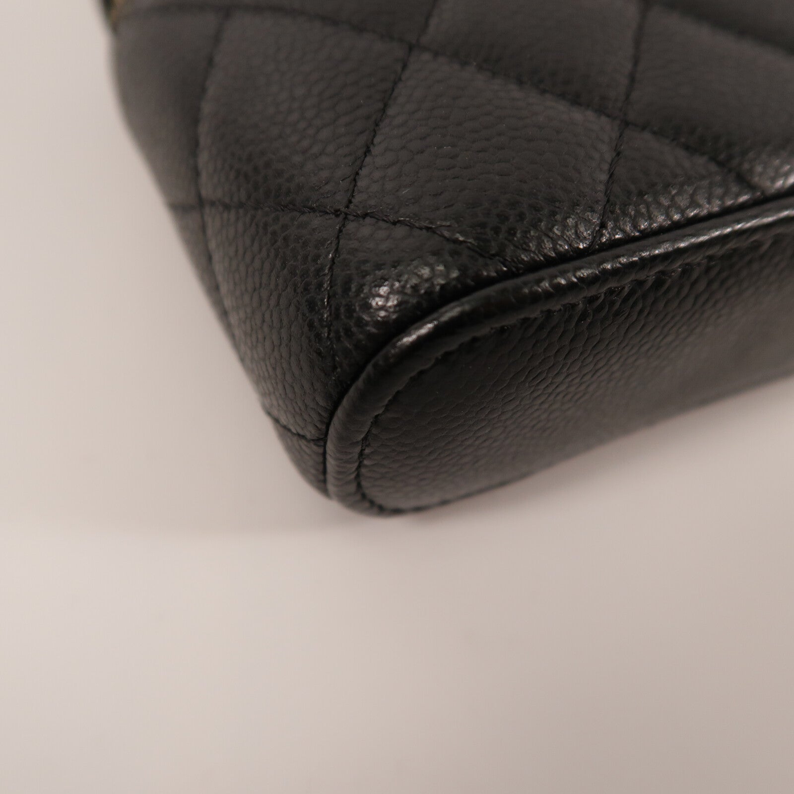 CHANEL 牛皮皮革Small Vanity With Chain鏈帶肩背袋